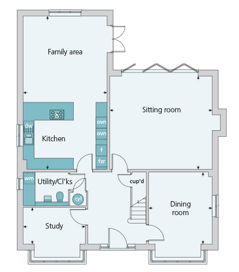 5 Bedrooms Detached house for sale in 