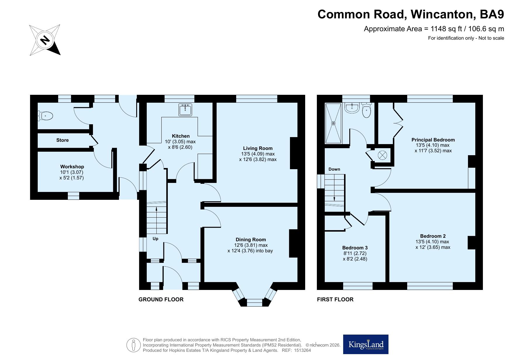 40, Common Road, Somerset floorplan