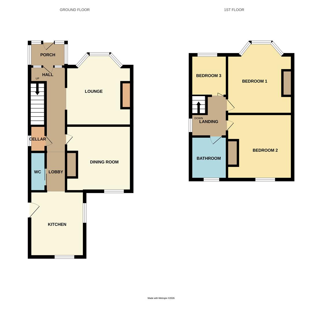 80, Robert Street, Dudley floorplan