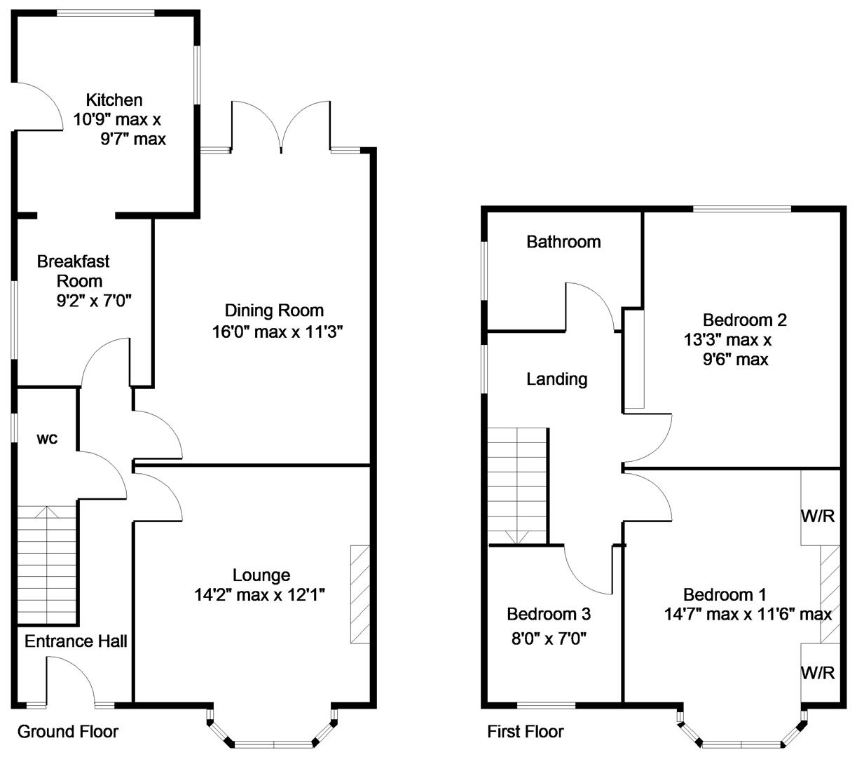 19, West Grove, Doncaster floorplan