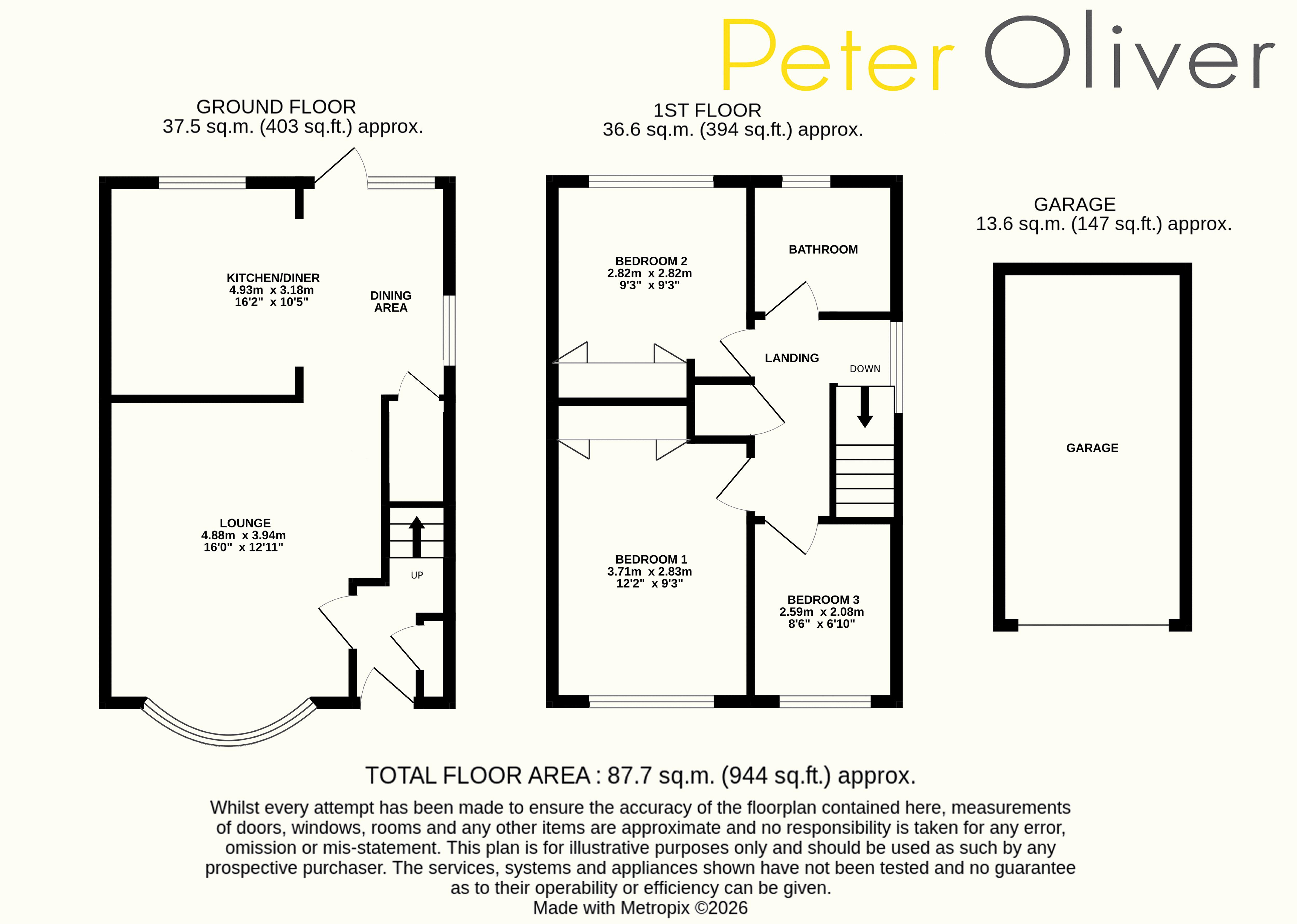 63, Gorse Hill, Broad Oak floorplan