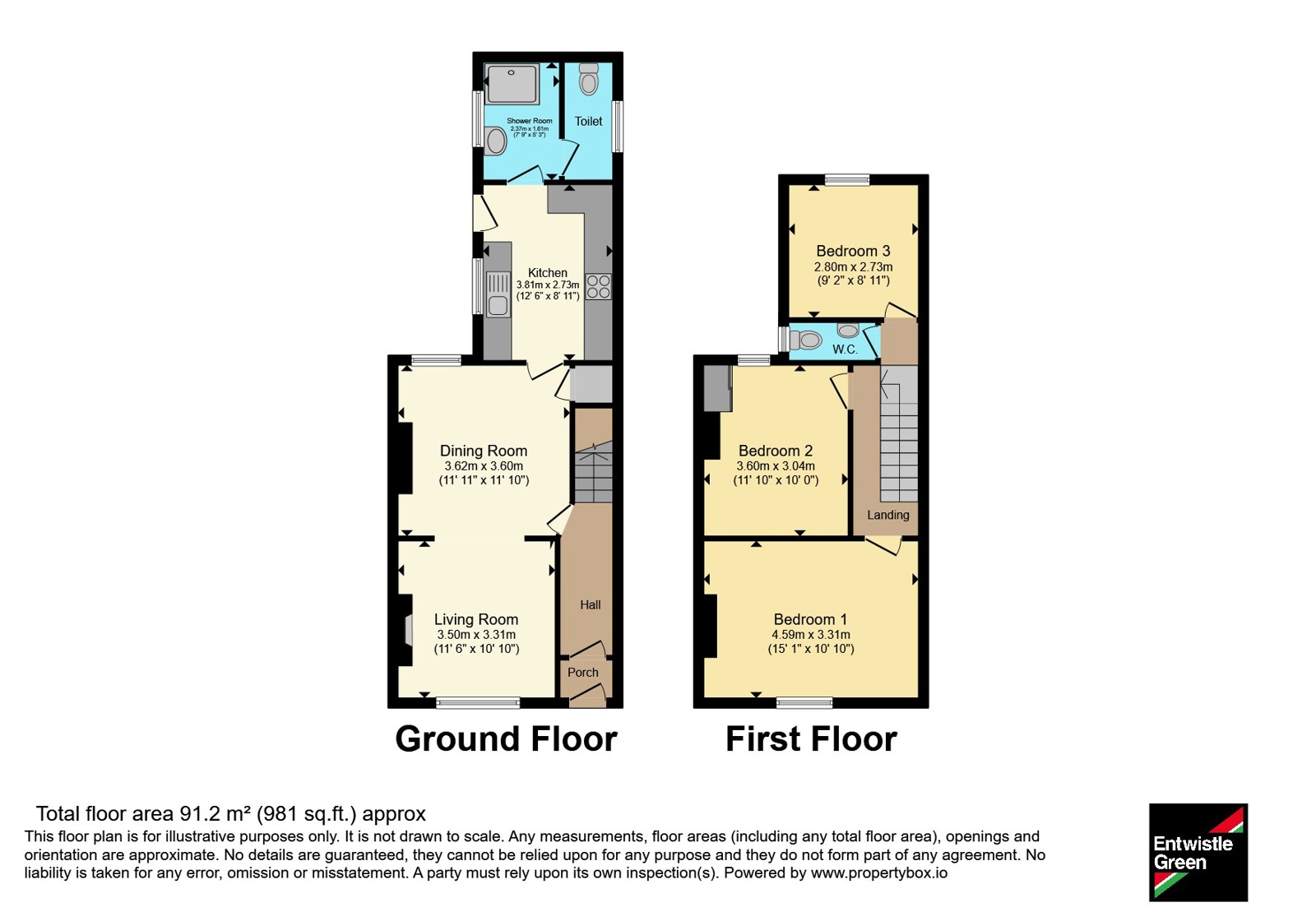 110, Chesterton Street, Merseyside floorplan