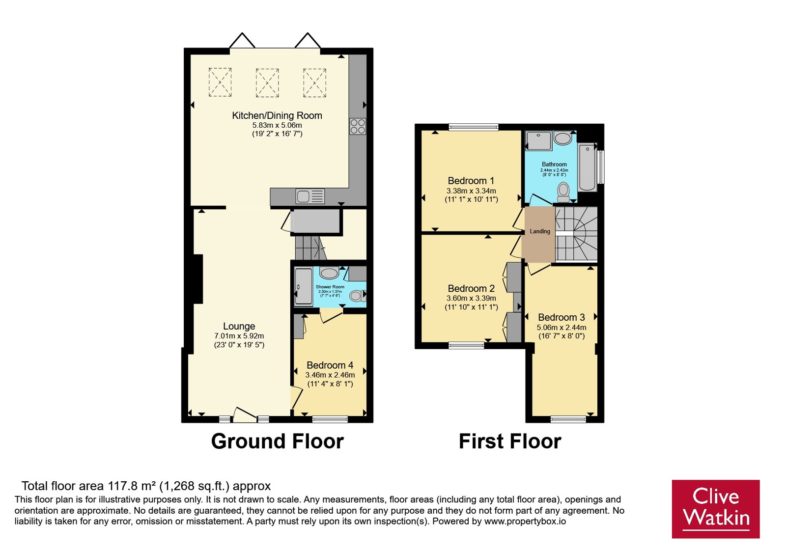 4, Greenfields Croft, Neston floorplan