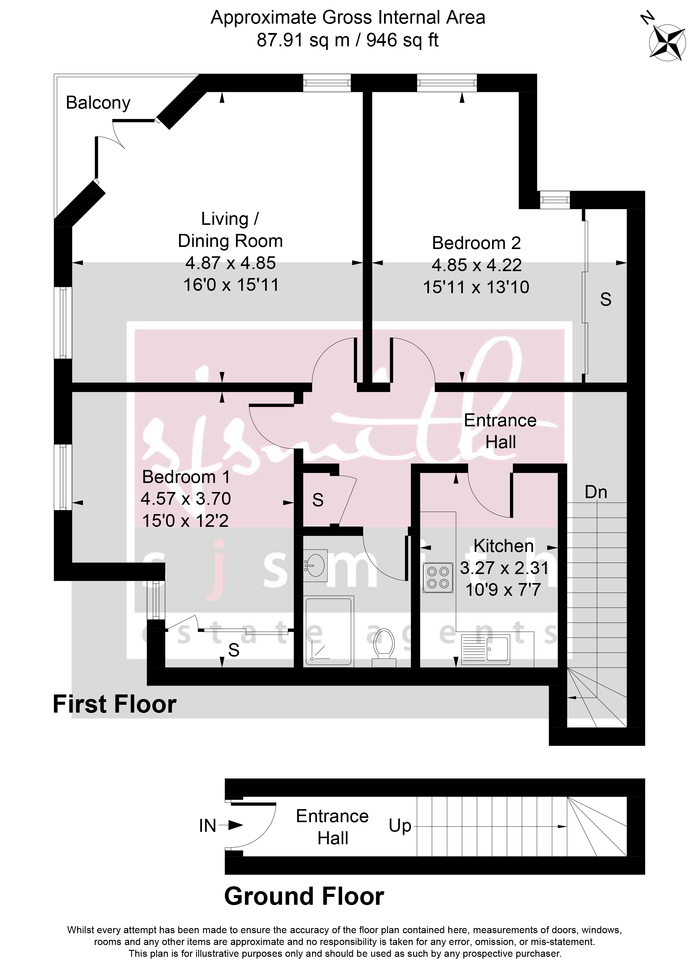 Budebury Road, Staines-upon-Thames floorplan