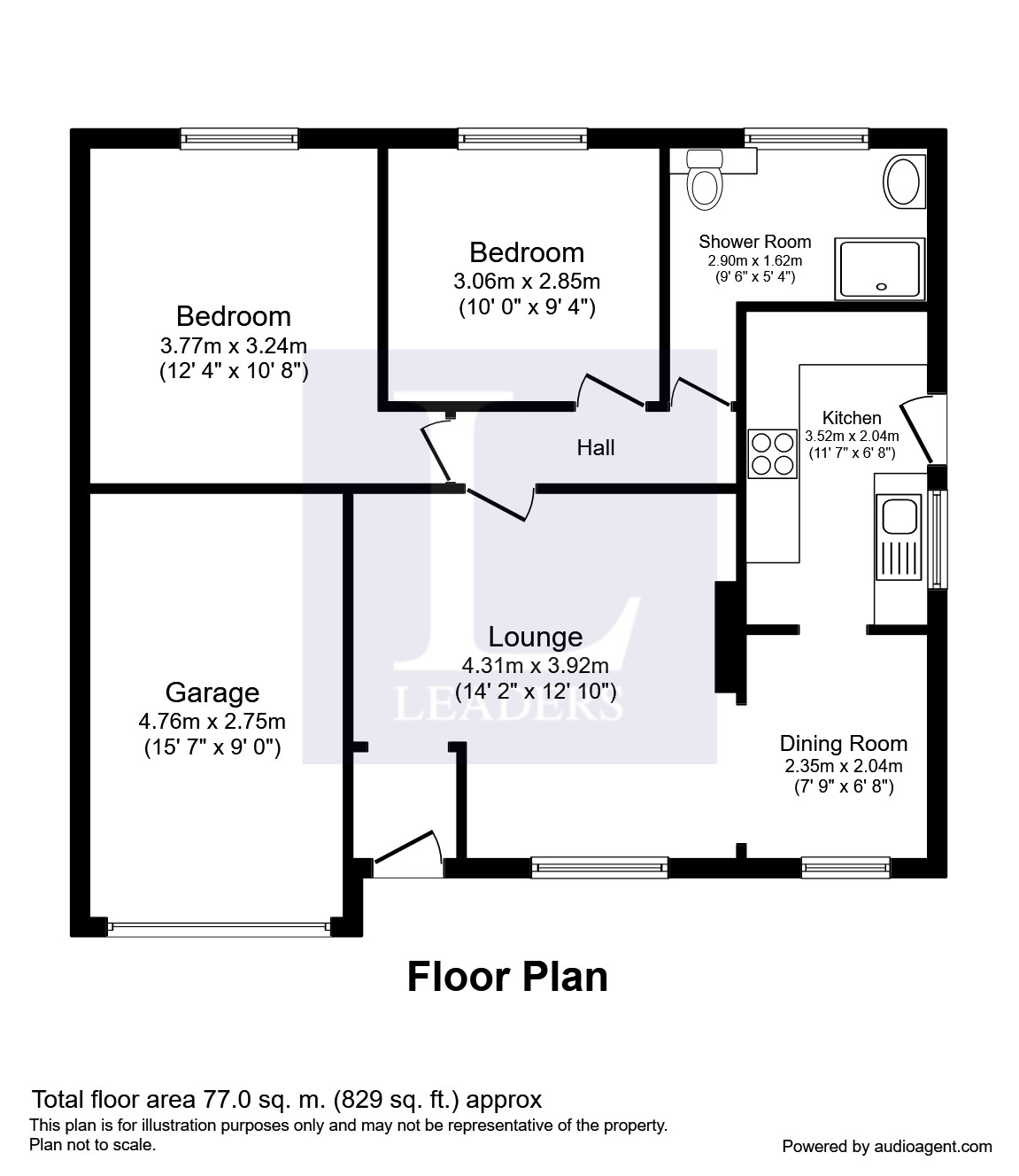 2 Bedrooms Bungalow to rent in Westlands, Rustington, Littlehampton BN16