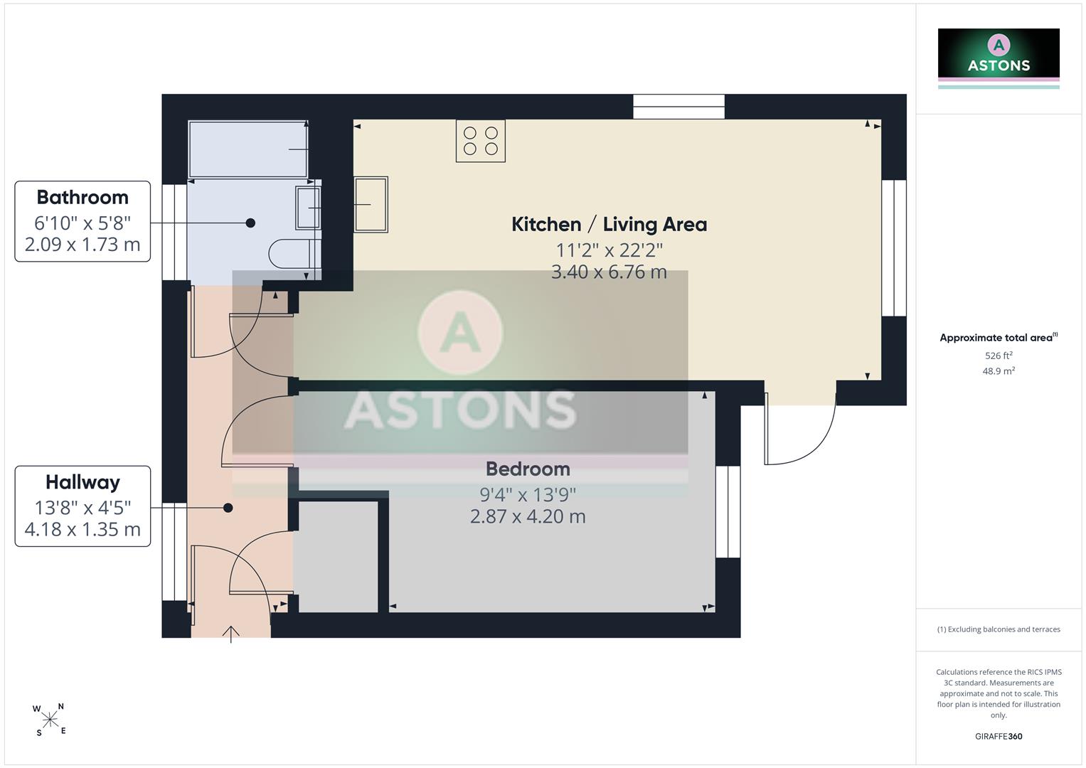 6, Bedivere Road, Ifield floorplan