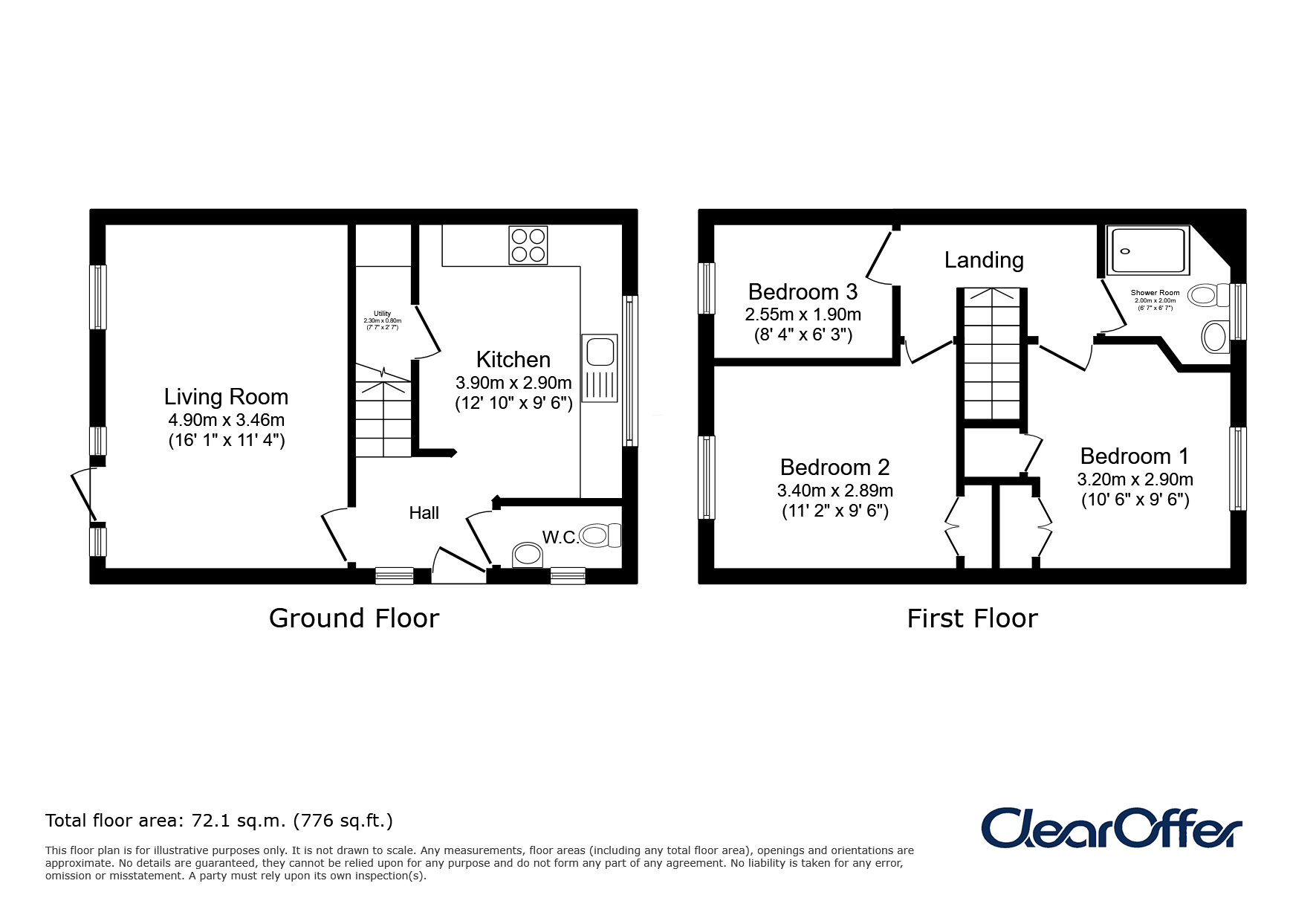 Cheltenham Court, Ashington floorplan