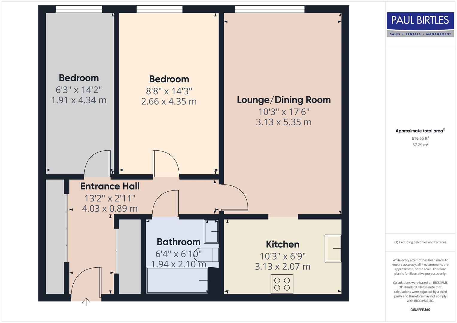 Apartment 30 The Hawthorns, 114 Edge Lane, Manchester floorplan
