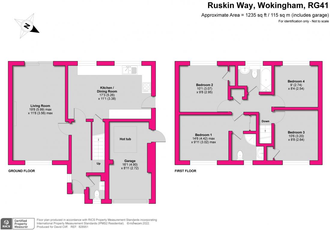 Ruskin Way, Wokingham RG41, 4 bedroom detached house for sale