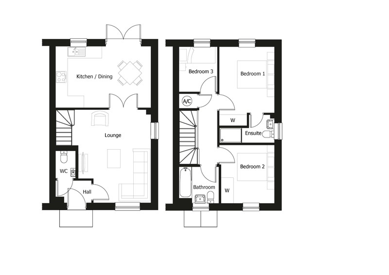 Plot 8 (Avebury), Hunston Road, Bury St. Edmunds floorplan