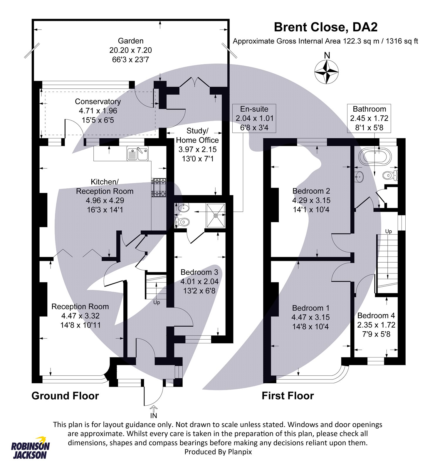 12, Brent Close, Kent floorplan