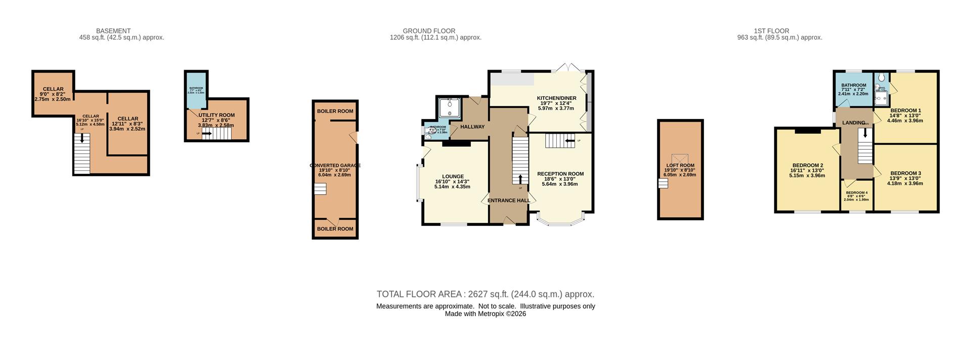 8, Doveston Road, Sale floorplan