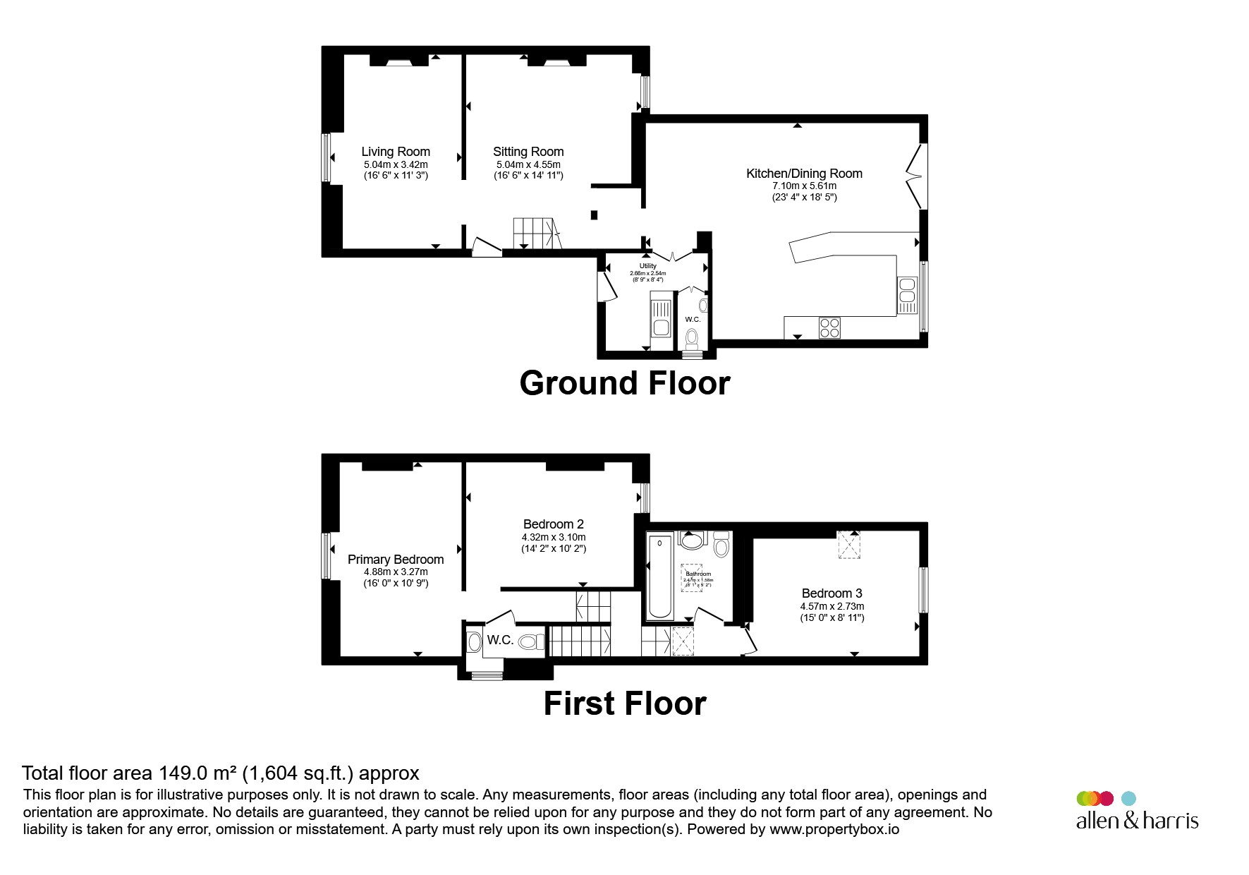 12, Redlands Road, Penarth floorplan