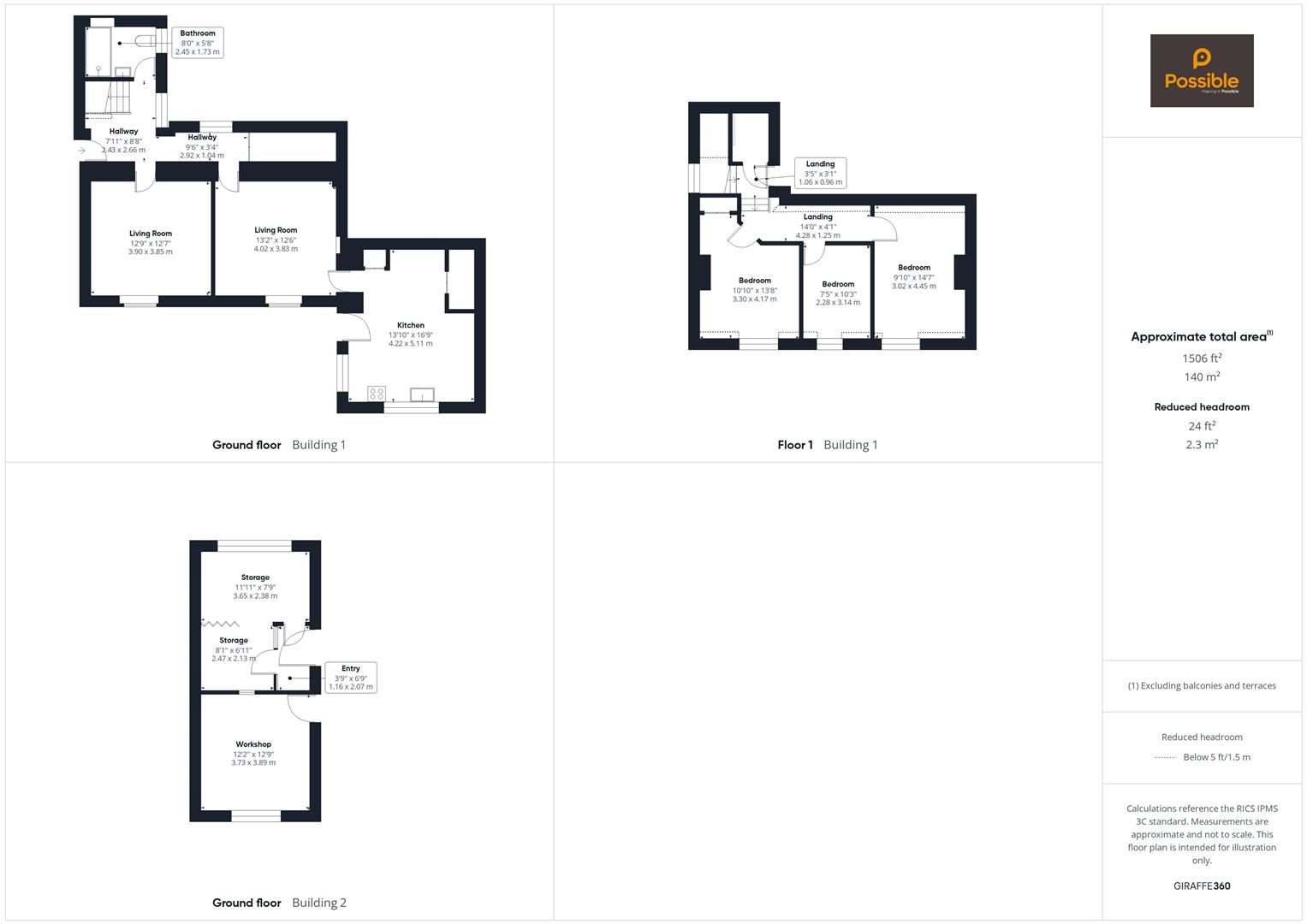 Roseville, Chapel Street, Aberfeldy floorplan