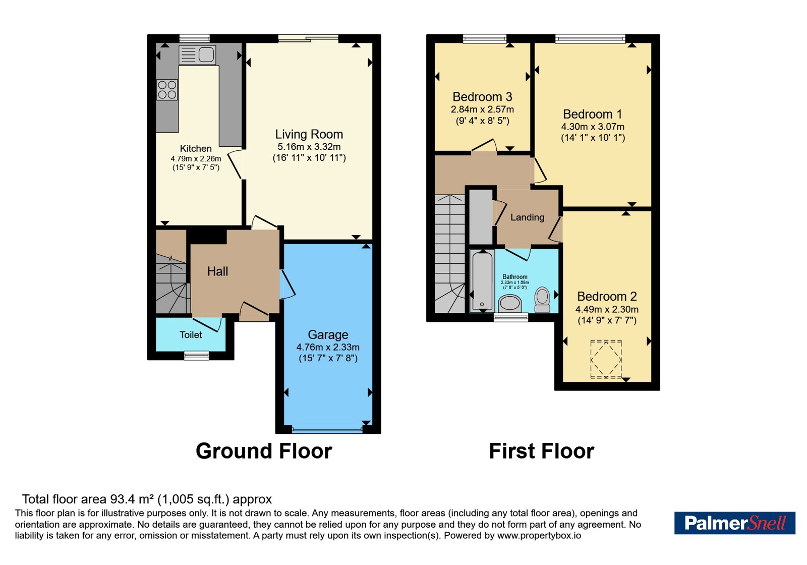 74, Gussage Road, Dorset floorplan
