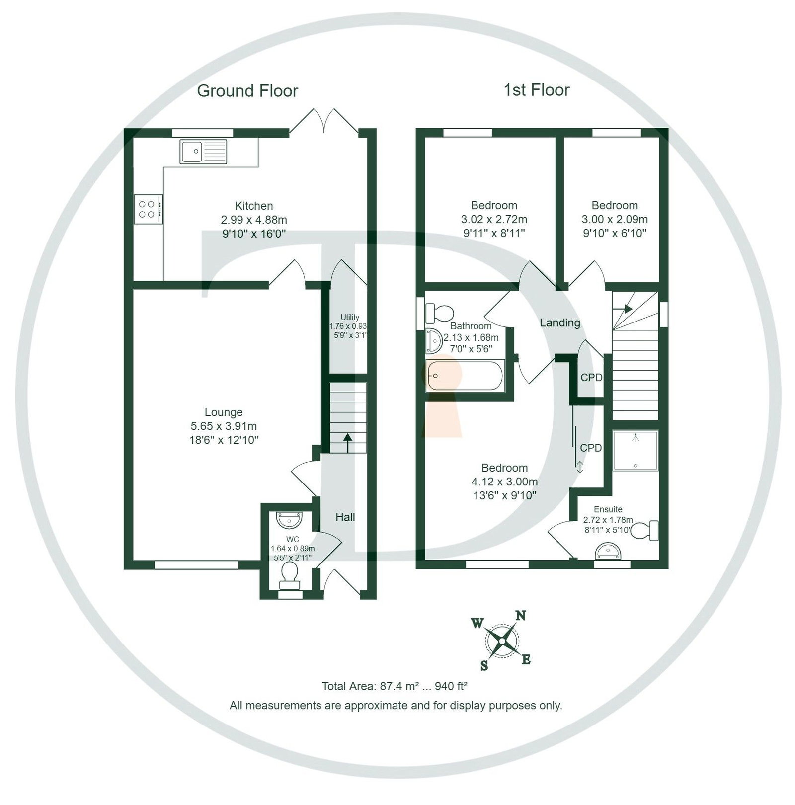 5, Grayling Avenue, Ellesmere Port floorplan