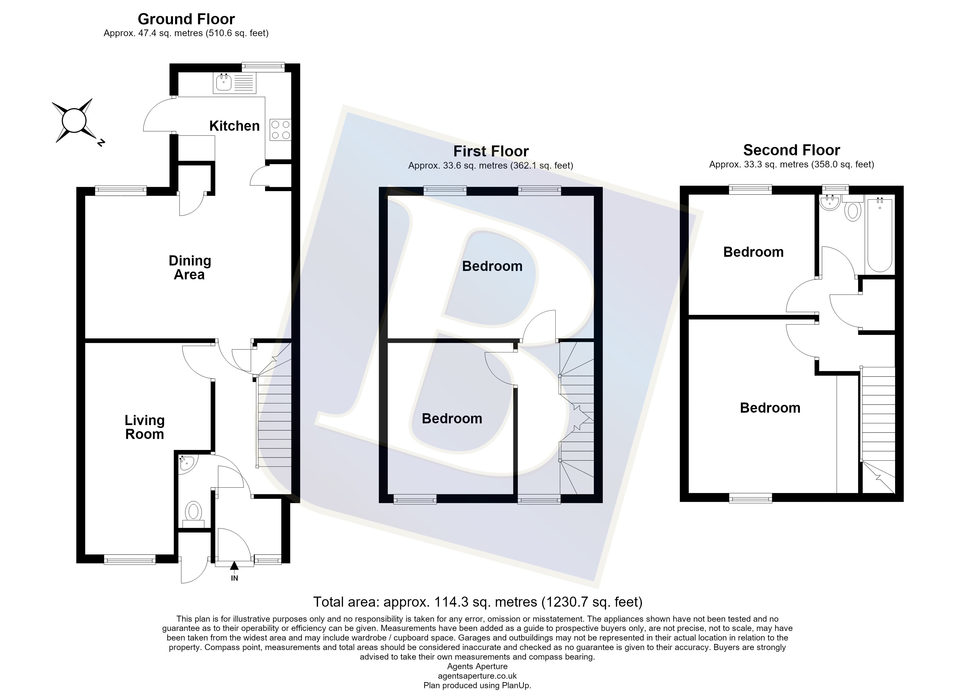 Dengayne, Basildon floorplan