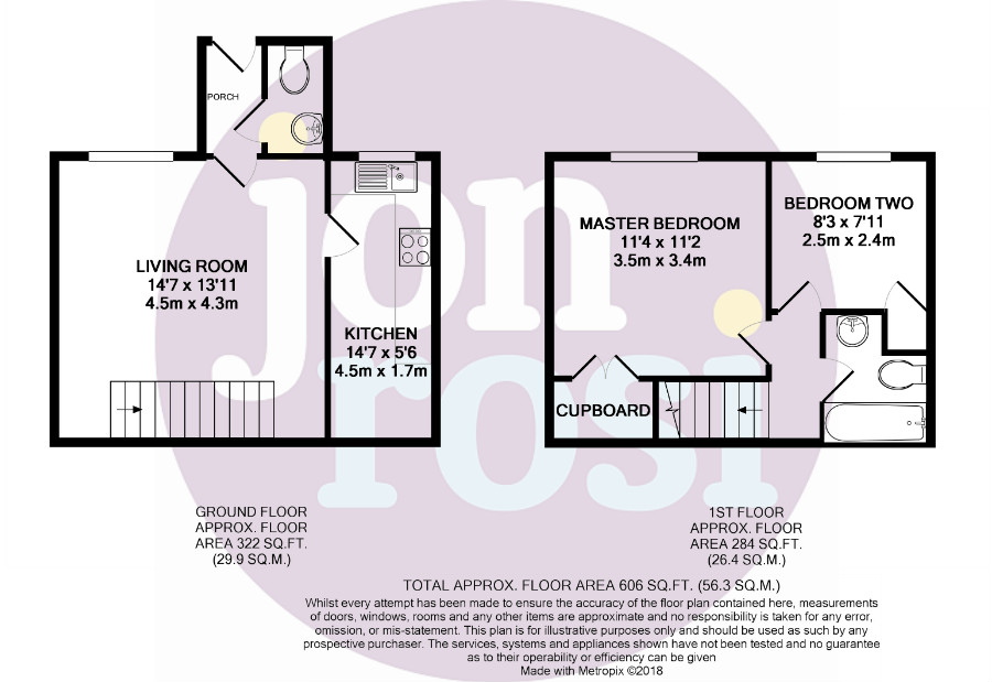 14, Kilburn Close, Reading floorplan