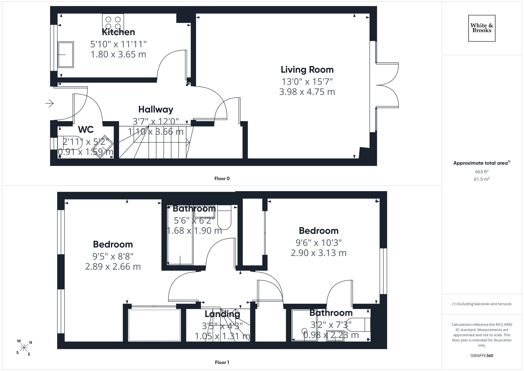 16 Applegate Way, Bognor Regis floorplan