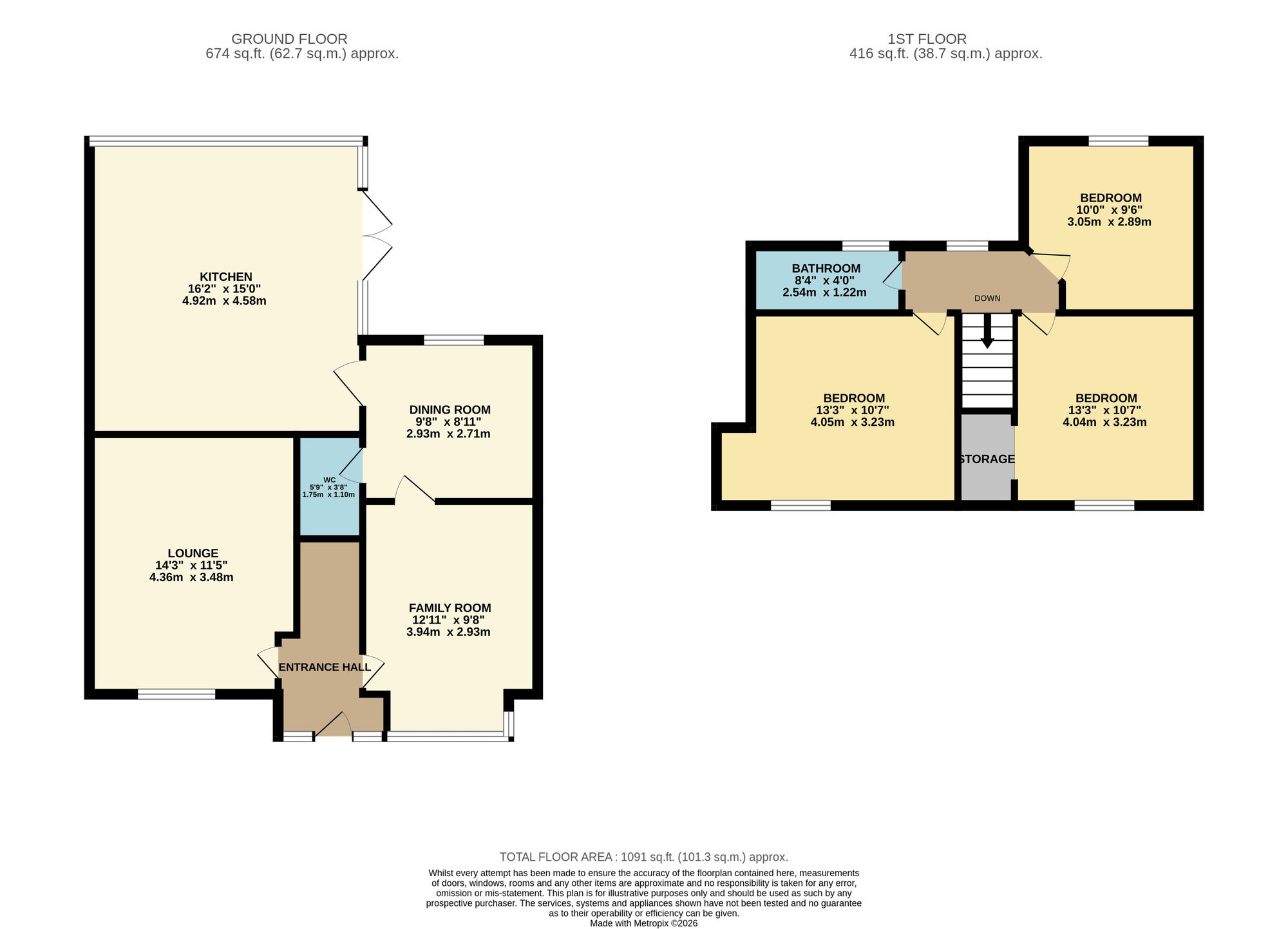 15 Holly Avenue, Manchester floorplan