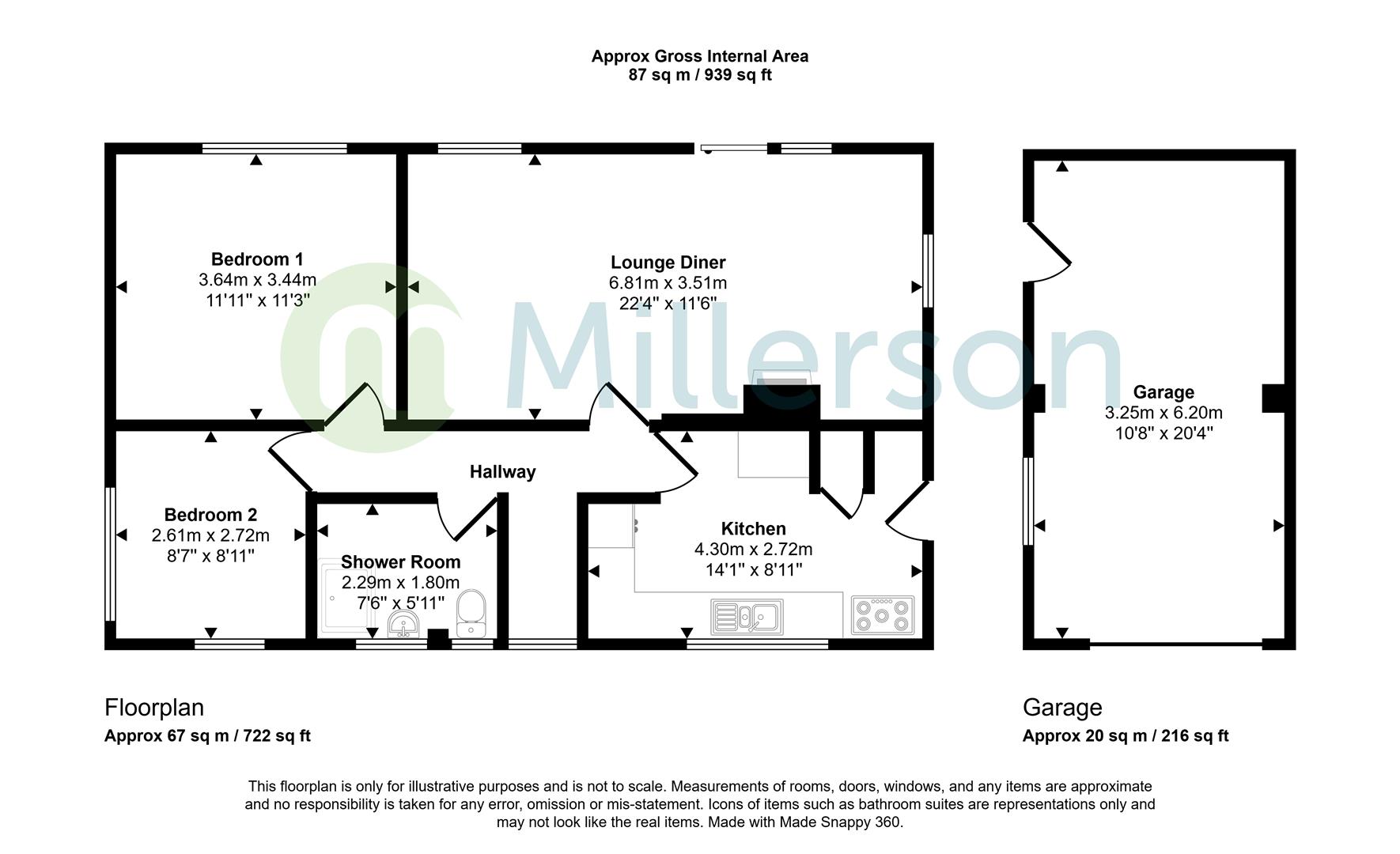 17, Parkwoon Close, St. Austell floorplan