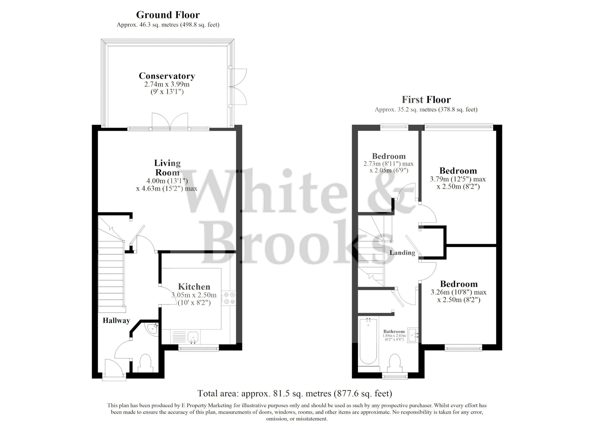 12 Red Barn Crescent, Bognor Regis floorplan
