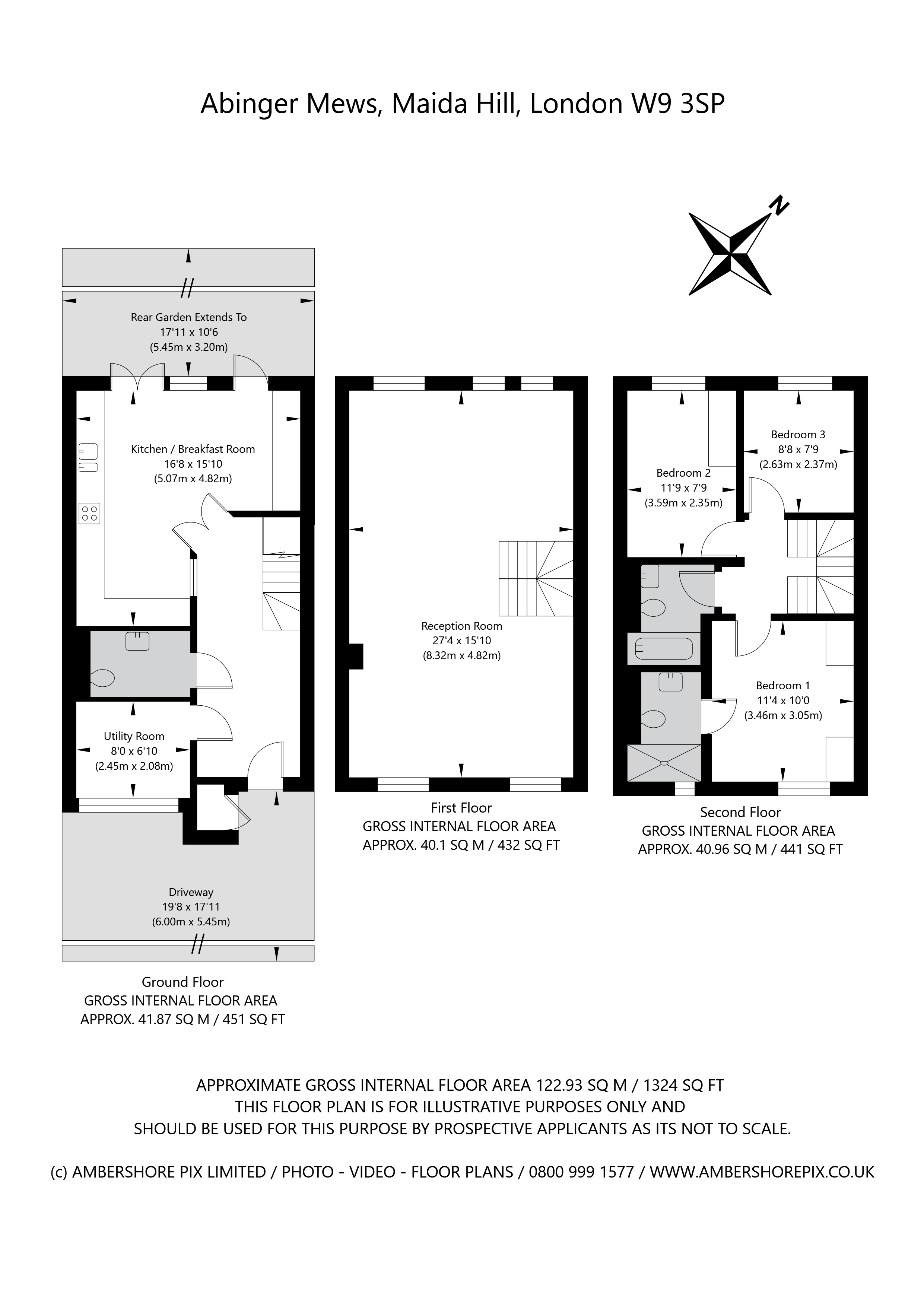 25, Abinger Mews, Maida Hill floorplan