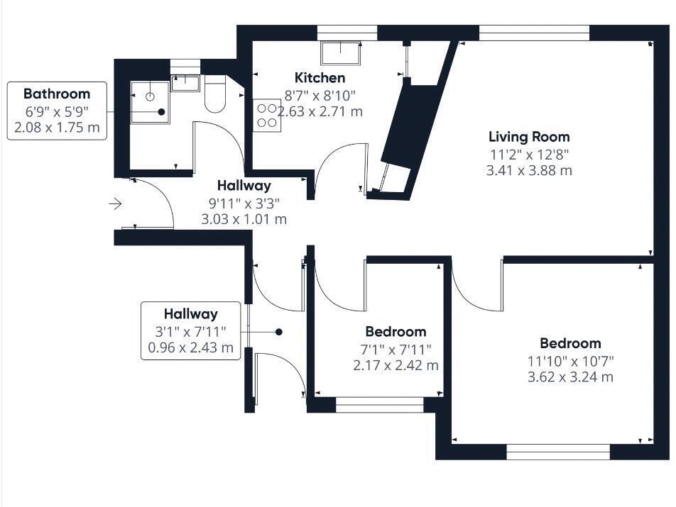 26, Gorlan, Conwy floorplan