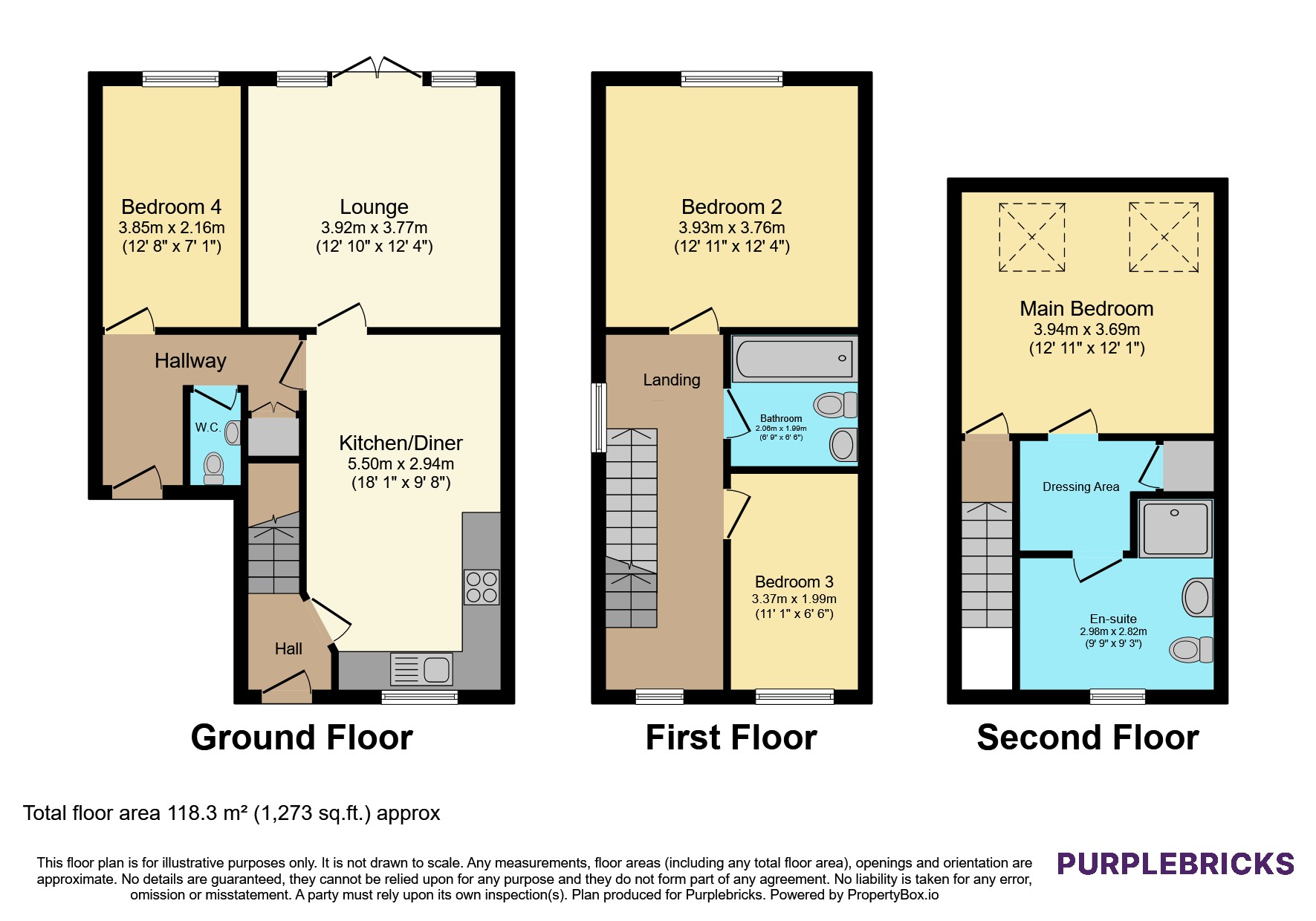 20, Jasmine Gardens, Sheffield floorplan