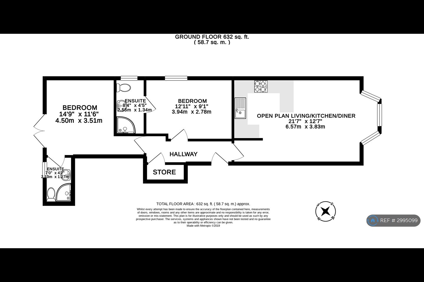 Flat, Footscray Road New Eltham, London floorplan