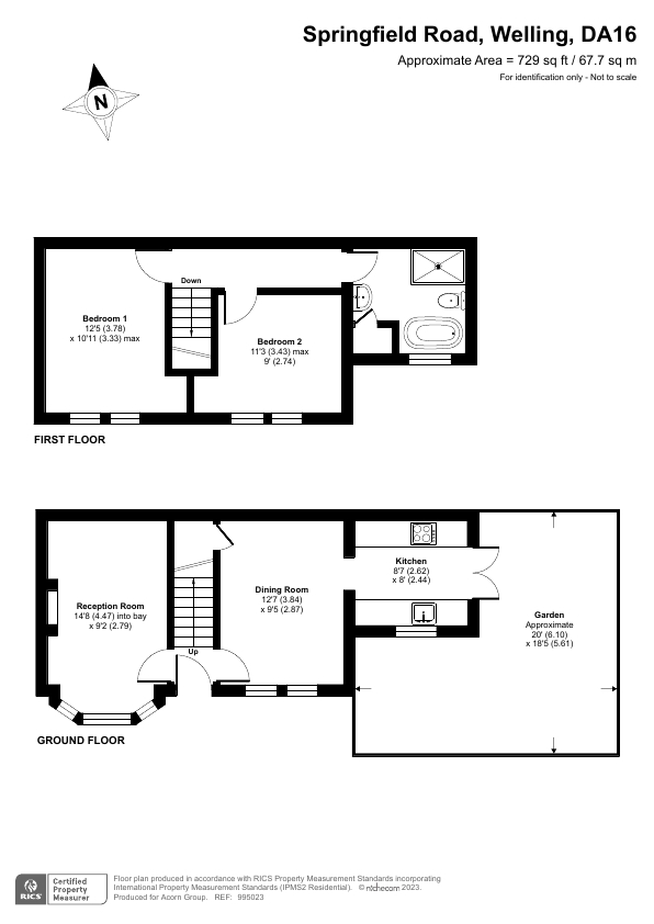 Springfield Road, Welling floorplan