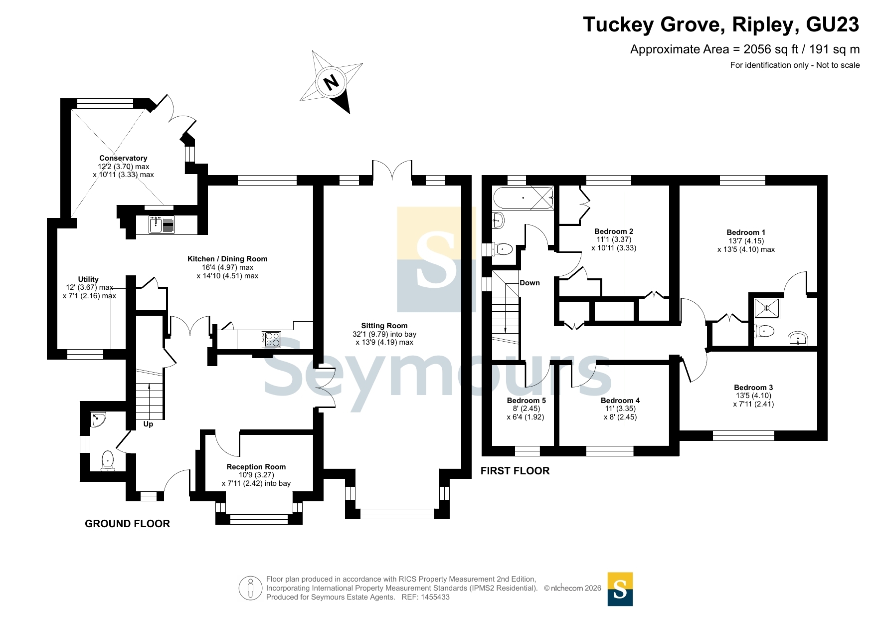 17, Tuckey Grove, Surrey floorplan