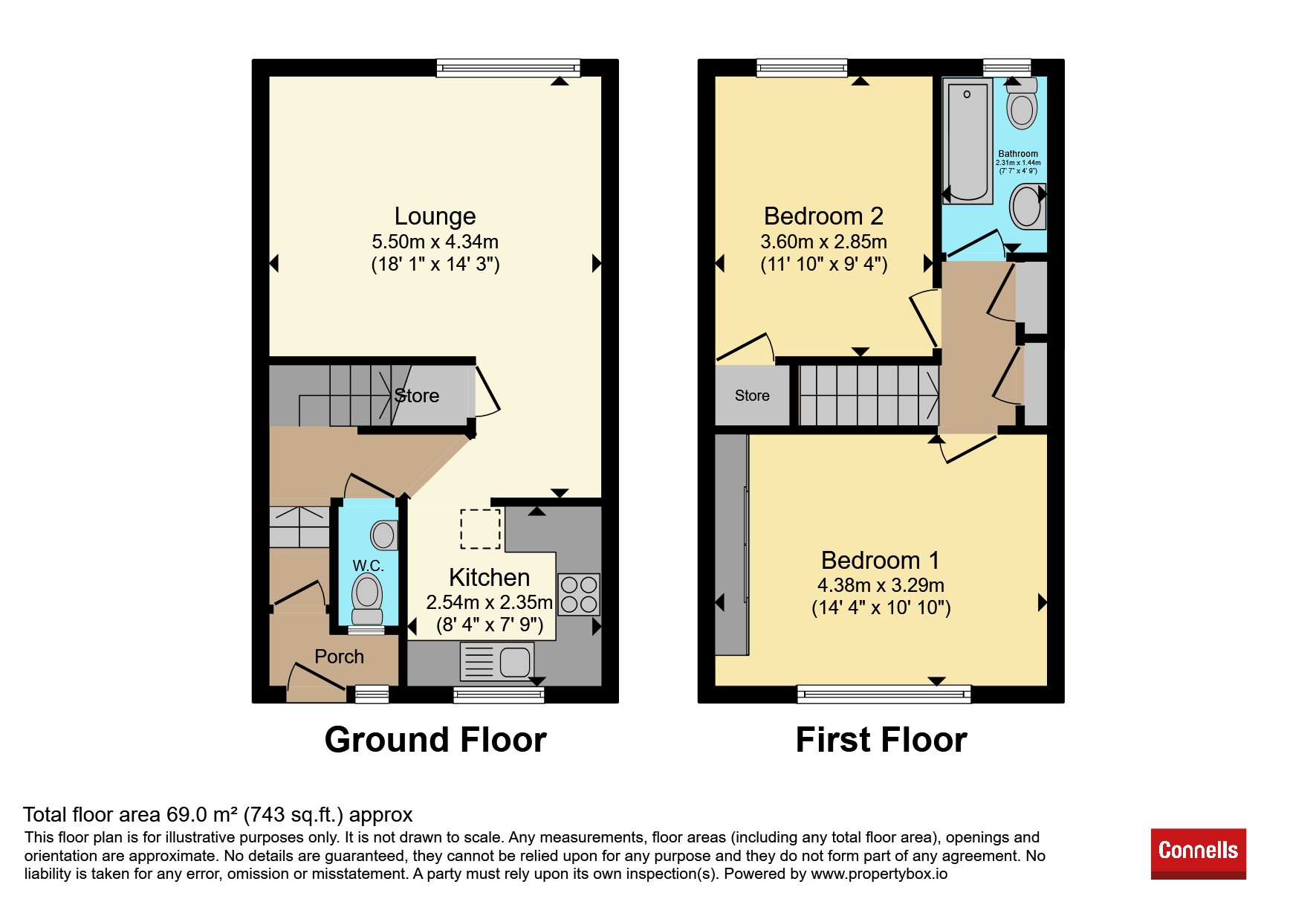 10, Haygarth, Knebworth floorplan