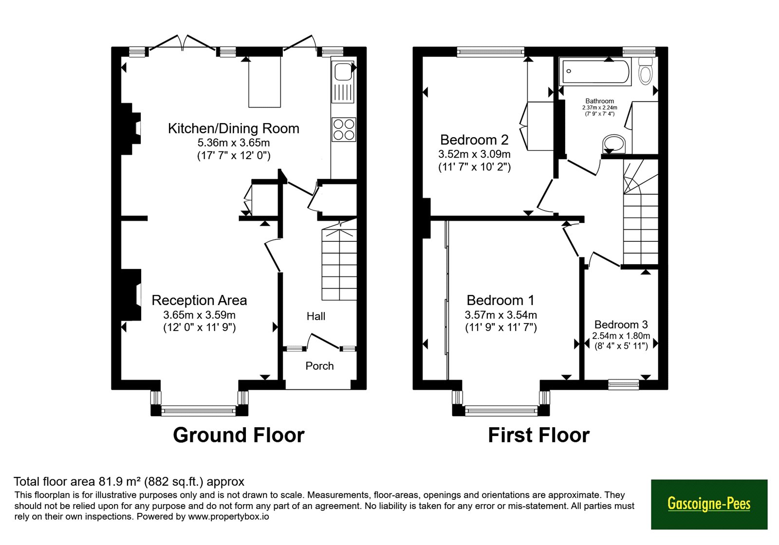 Elmstead Gardens, Surrey floorplan