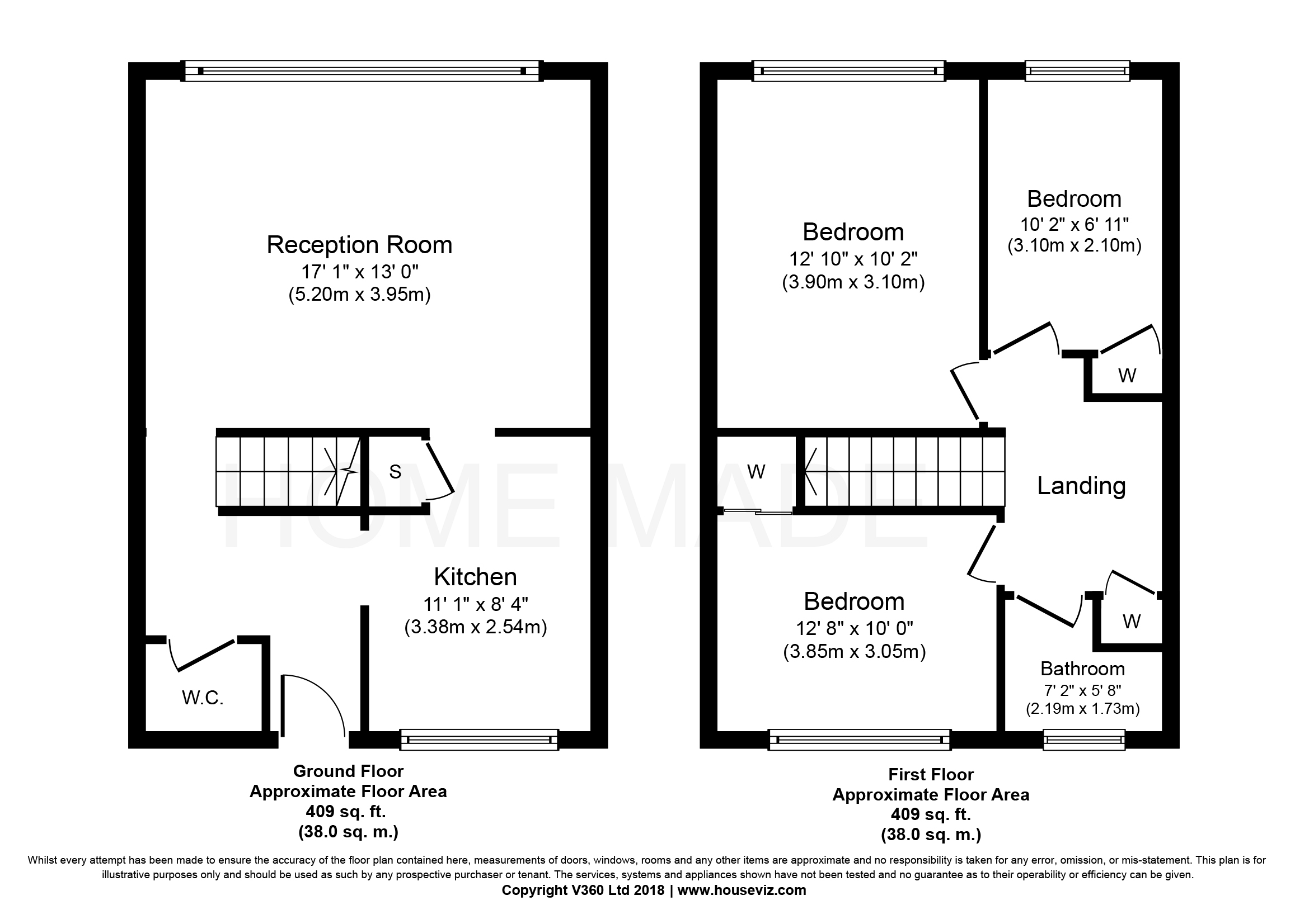 3 Bedrooms Maisonette to rent in Ravenscroft Street, Bethnal Green E2