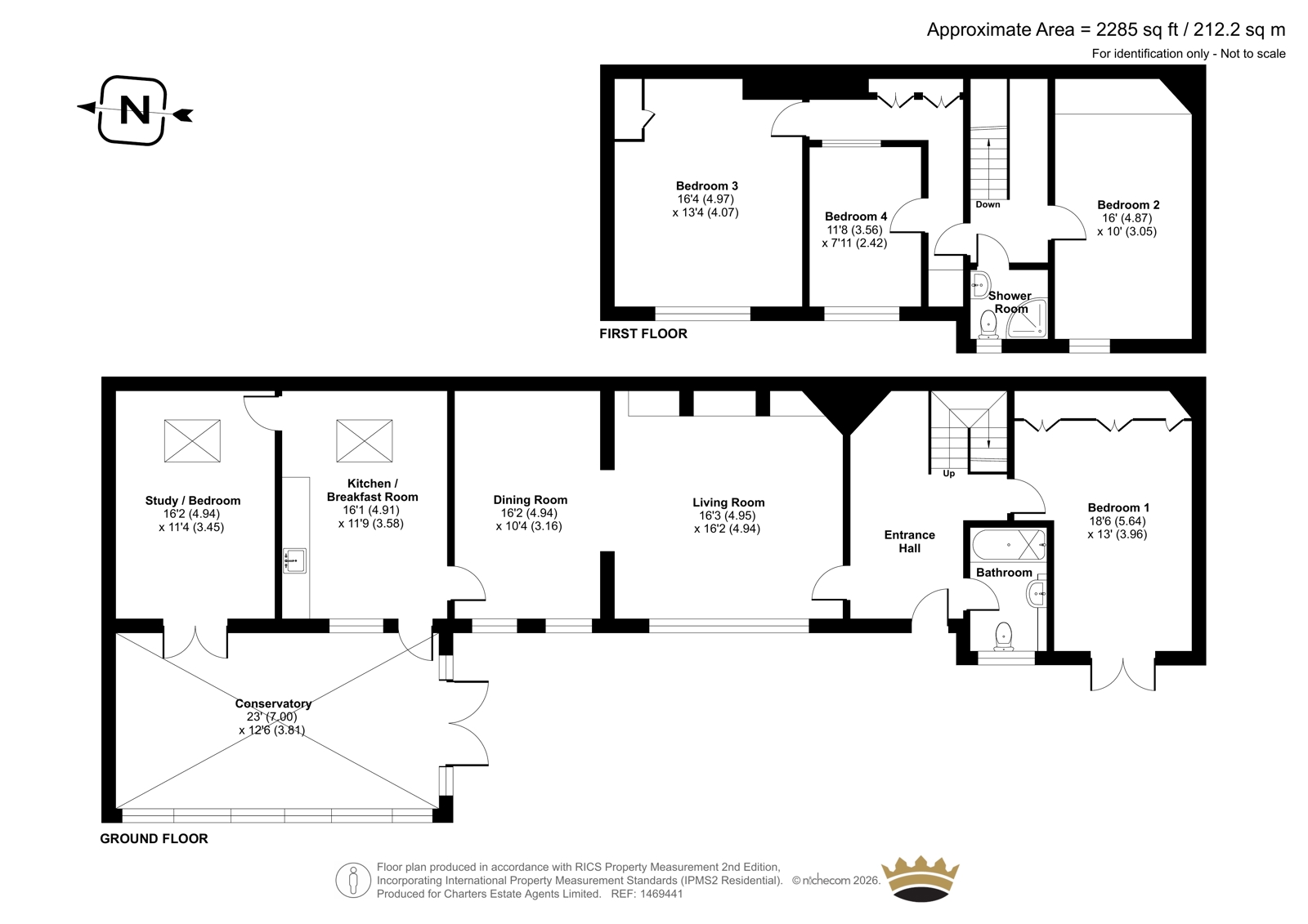Garden House, 2a, Preston Park Avenue, East Sussex floorplan