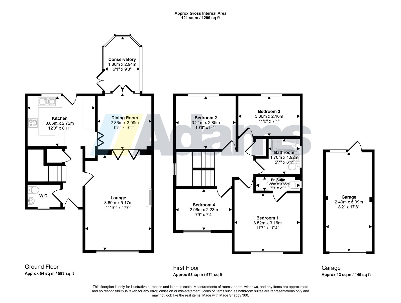 21, Long Spinney, Runcorn floorplan