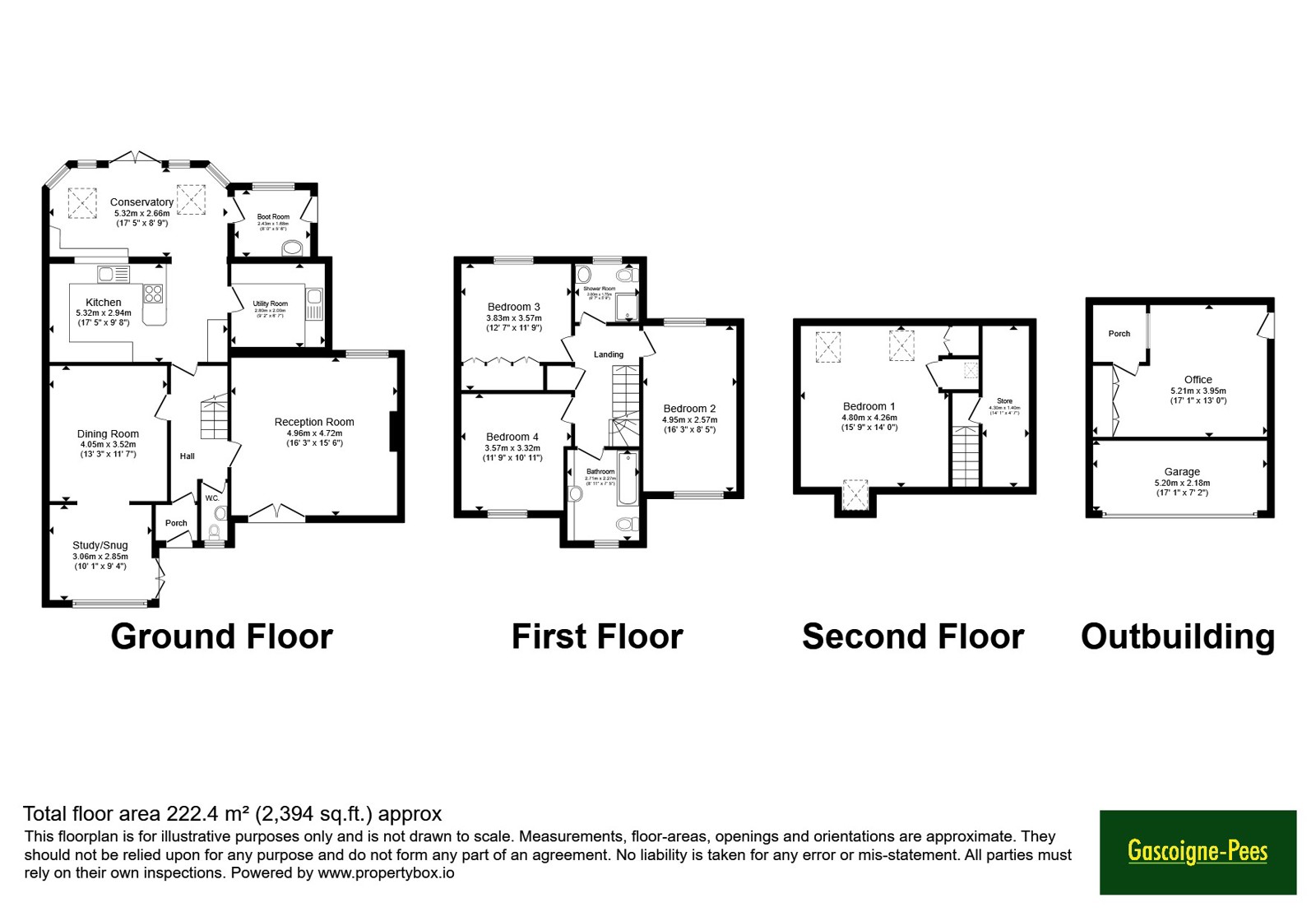 14, Dents Grove, Surrey floorplan