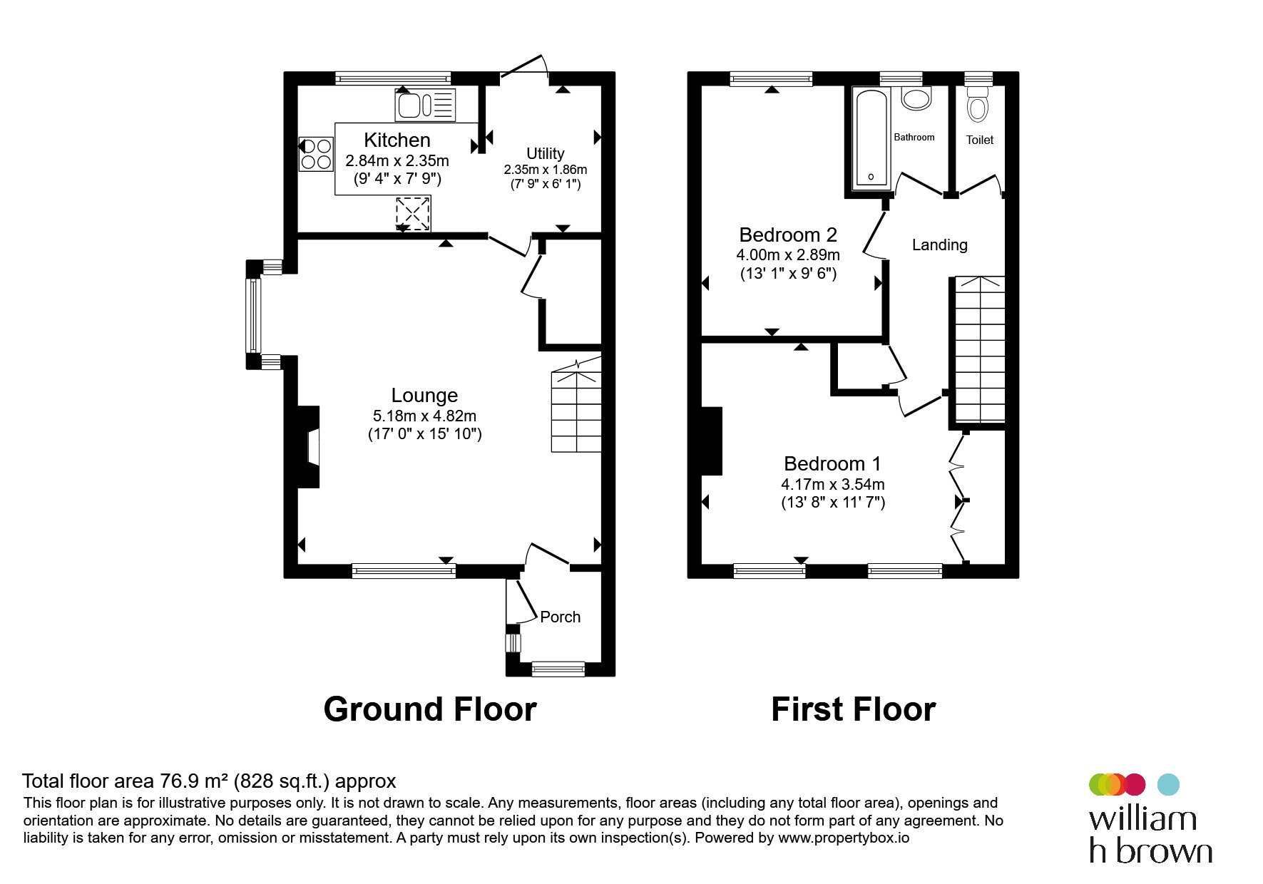 58, Middleton Crescent, Norwich floorplan