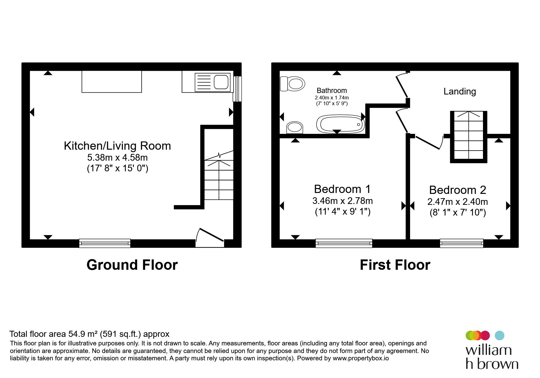 Scholes Road, Huddersfield floorplan