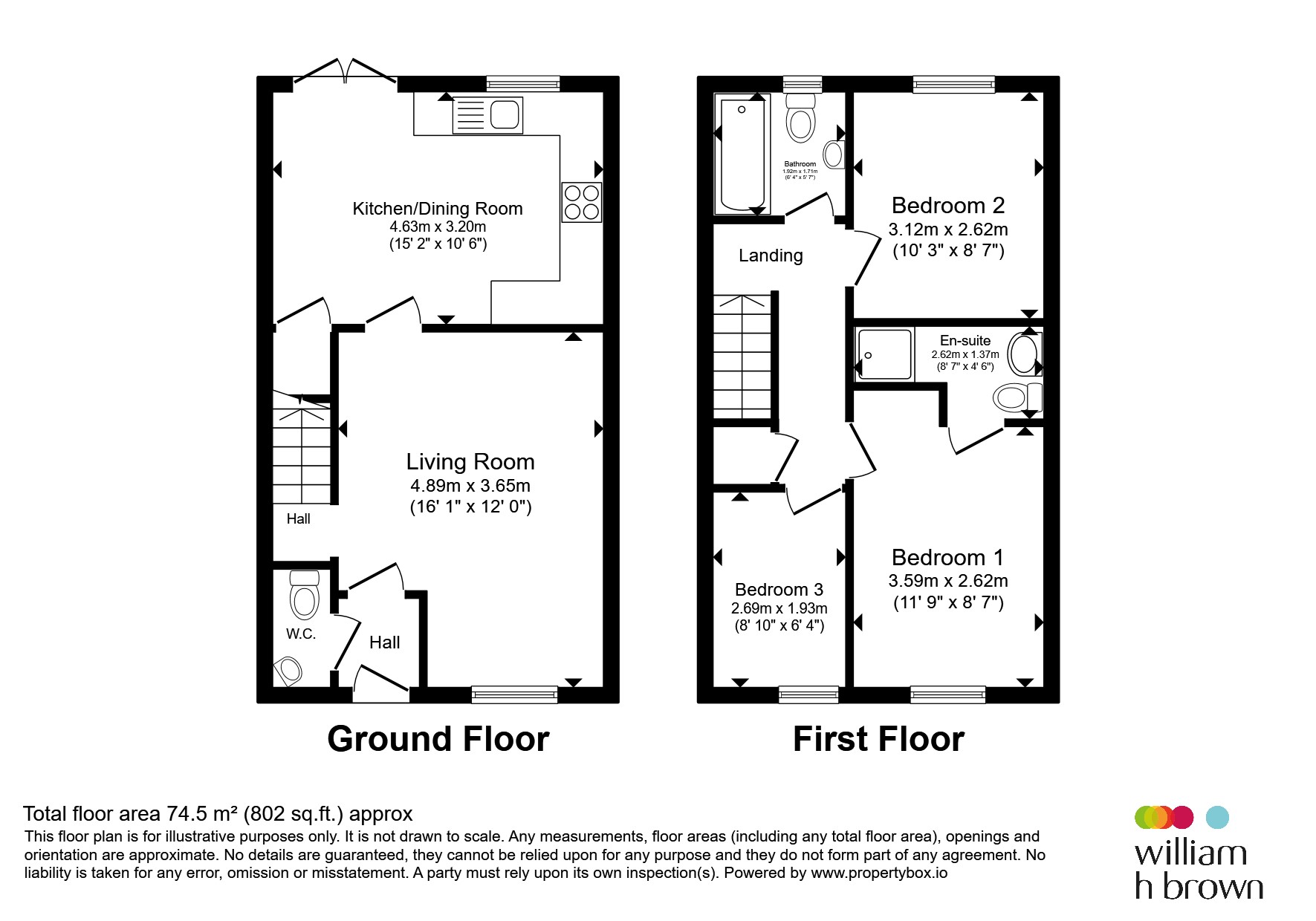 18, Crown Avenue, Wakefield floorplan