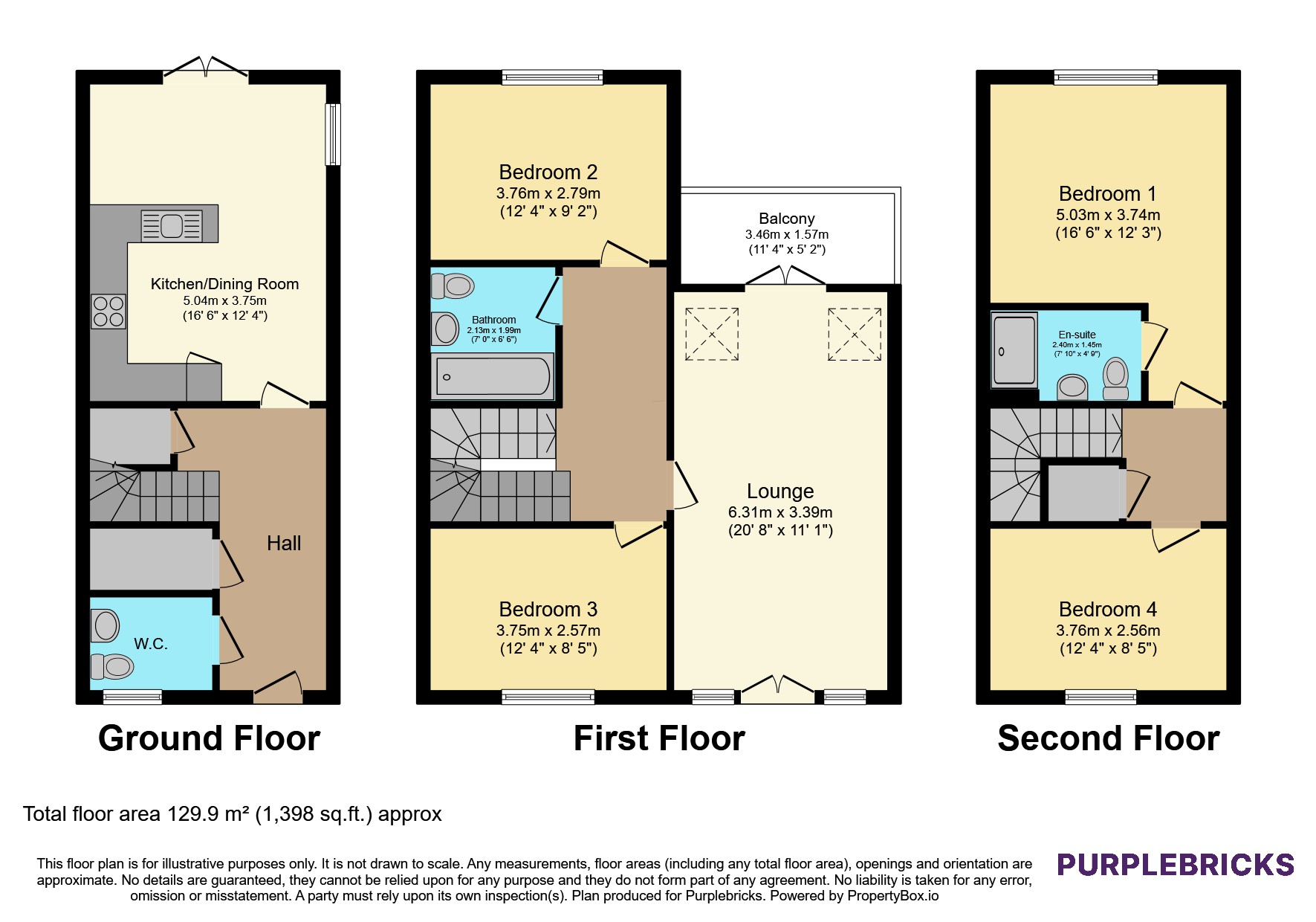 6, North Mead, Chichester floorplan