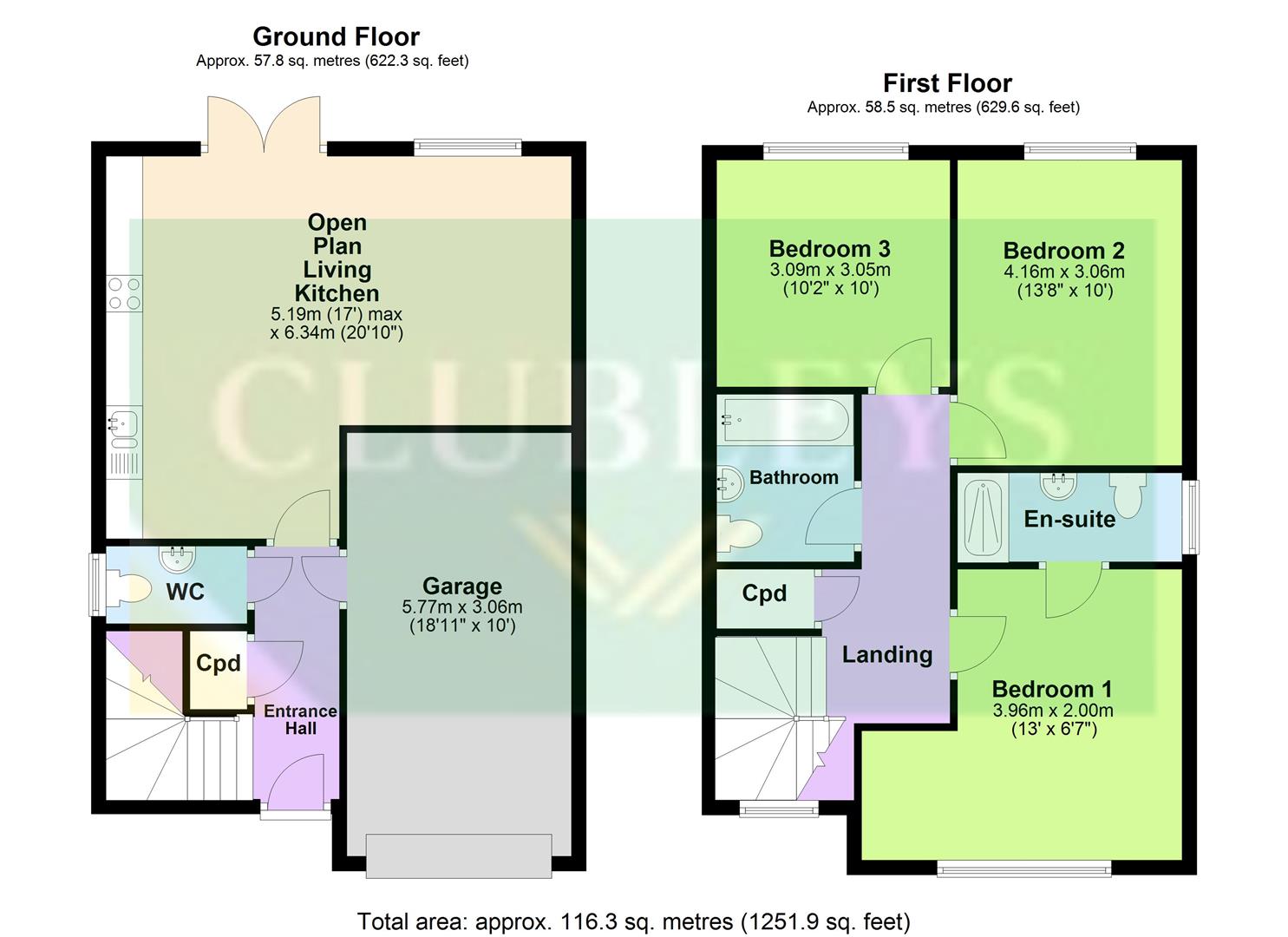 1, Hemp Garth, York floorplan