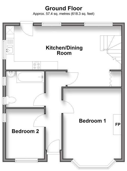Fitzalan Road, Arundel floorplan