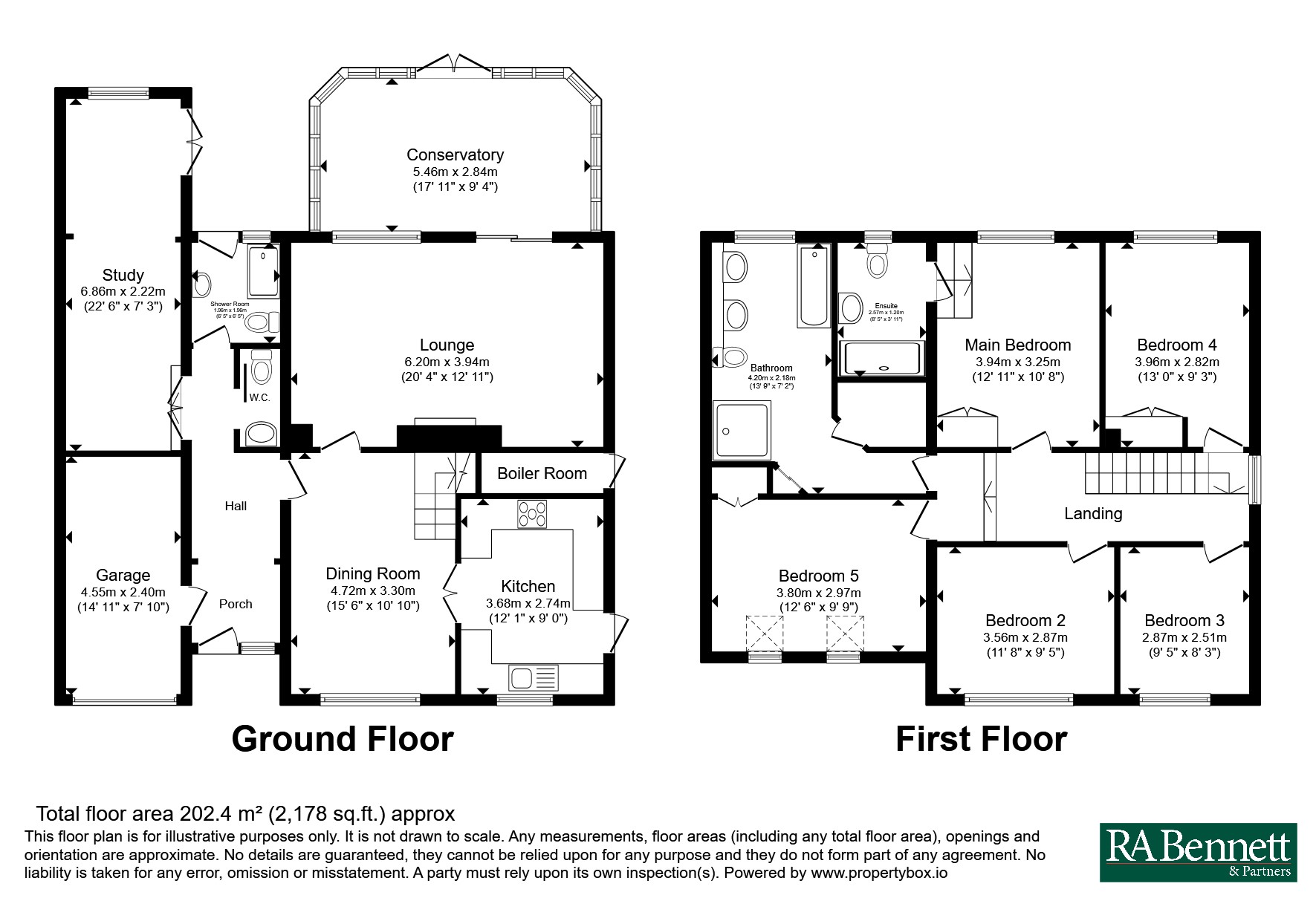 1, Swinton Lane, Worcestershire floorplan
