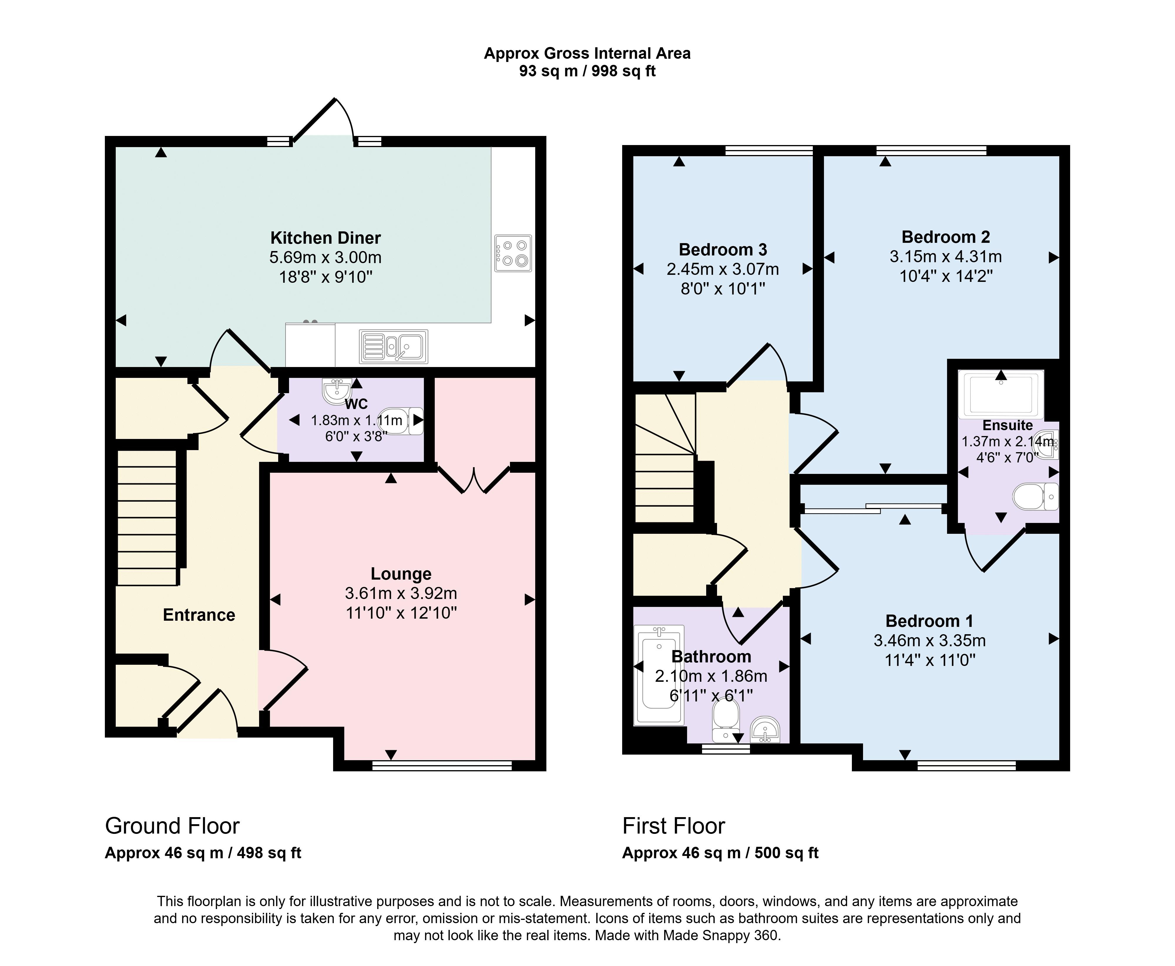 48, Kingfisher Avenue, Alexandria floorplan