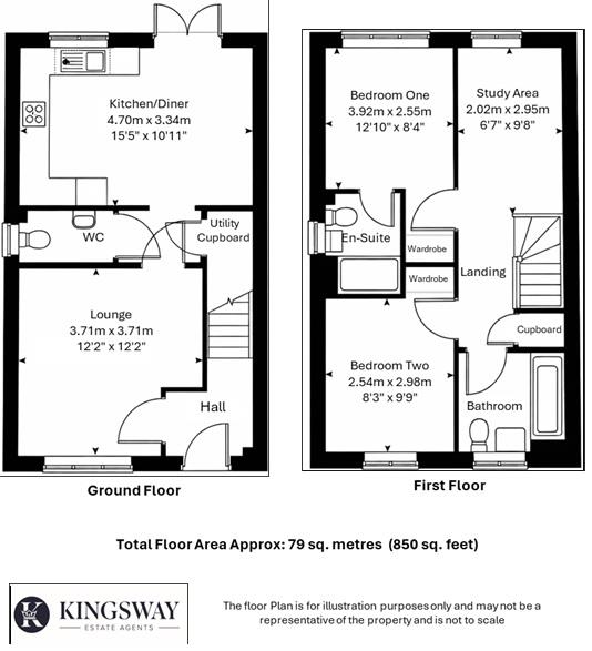 18, Nutfield Lane, Warwick floorplan
