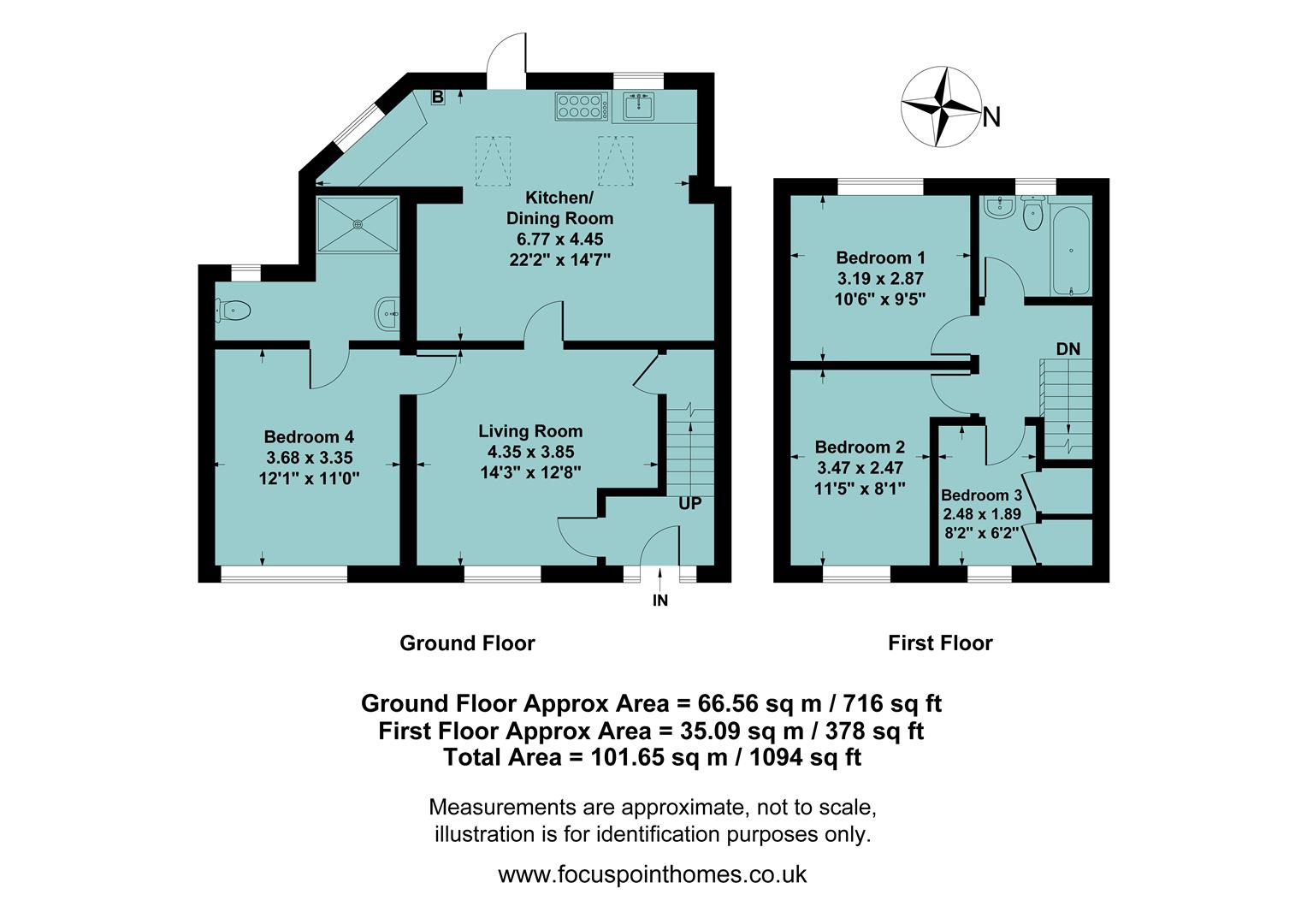 2, Morgan Close, Banbury floorplan