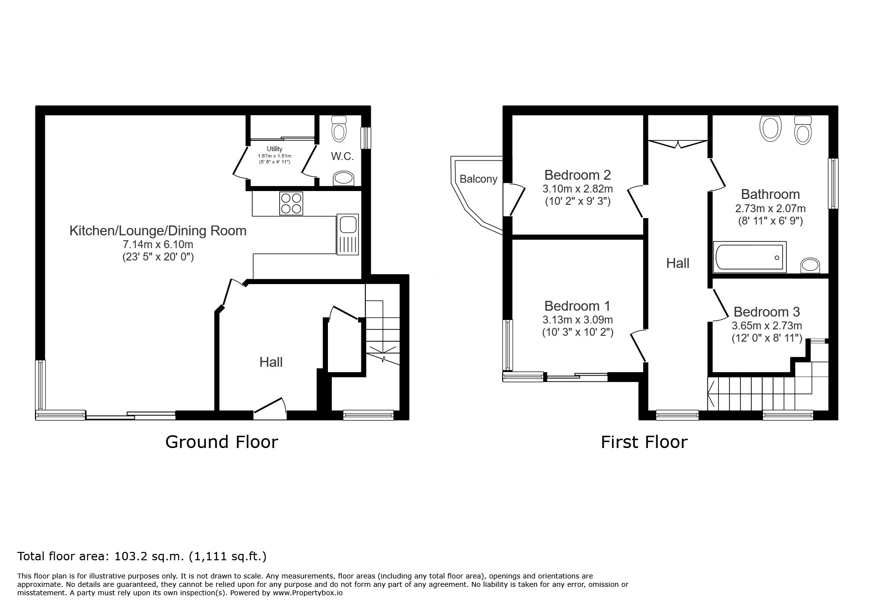 Apartment 1, The Pines, 22, Whitaker Road, Derbyshire floorplan