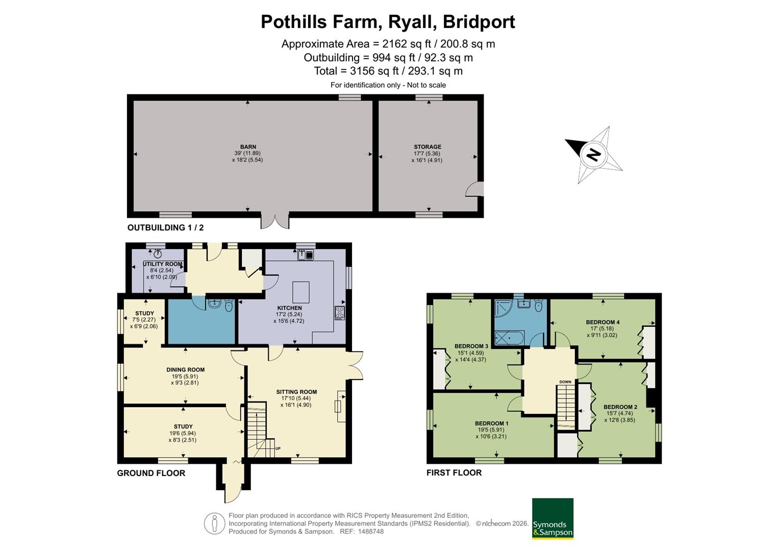 Pothills Farm, Bridport floorplan
